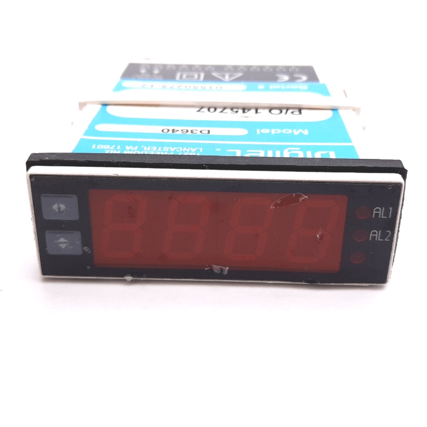 Used DigiTec D3640 Strain Gage / Load Cell Meter, 100-240VAC, Display: -1999 to 9999