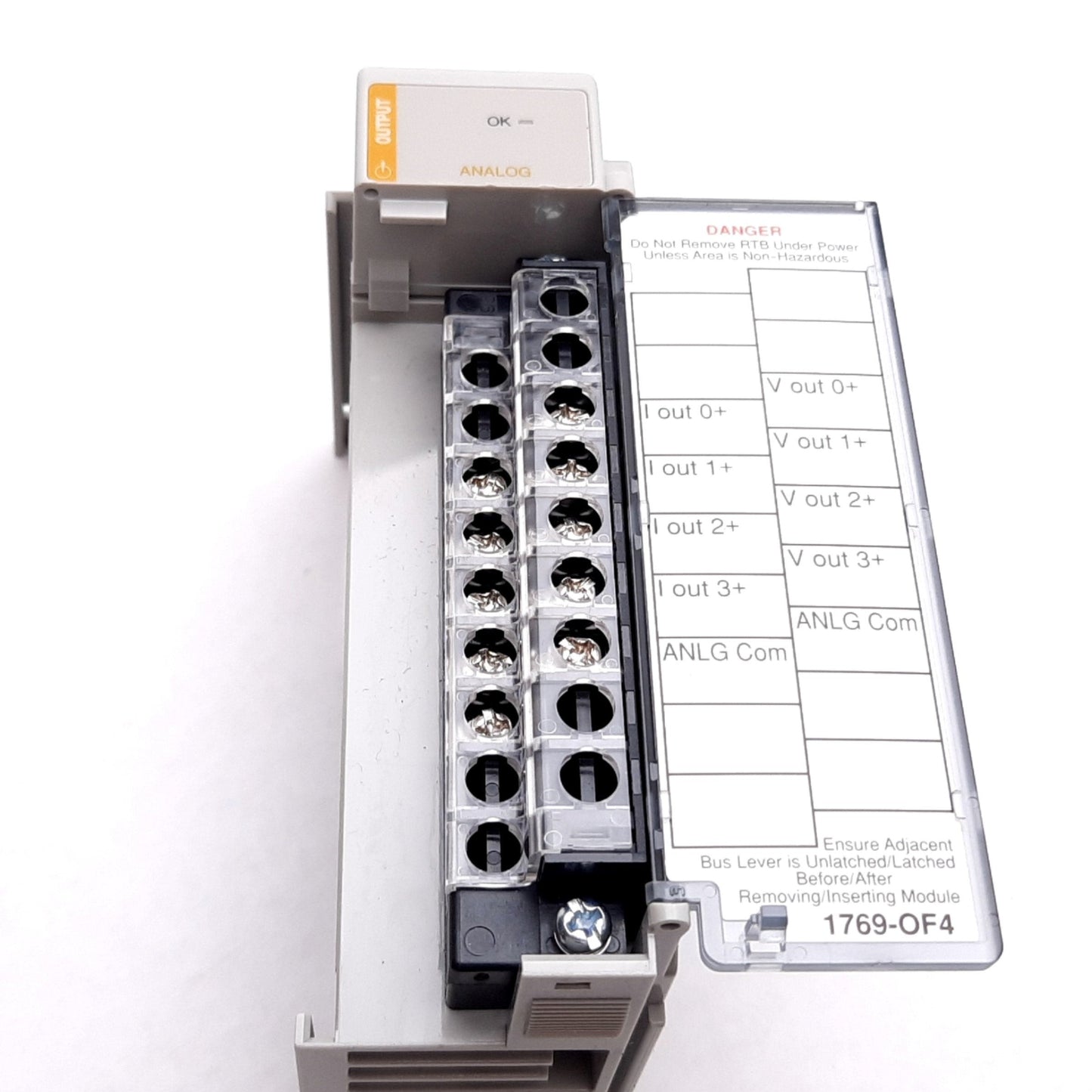 Used Allen Bradley 1769-OF4 Compact I/O Analog Output Module, 4-Channel, Current Volt