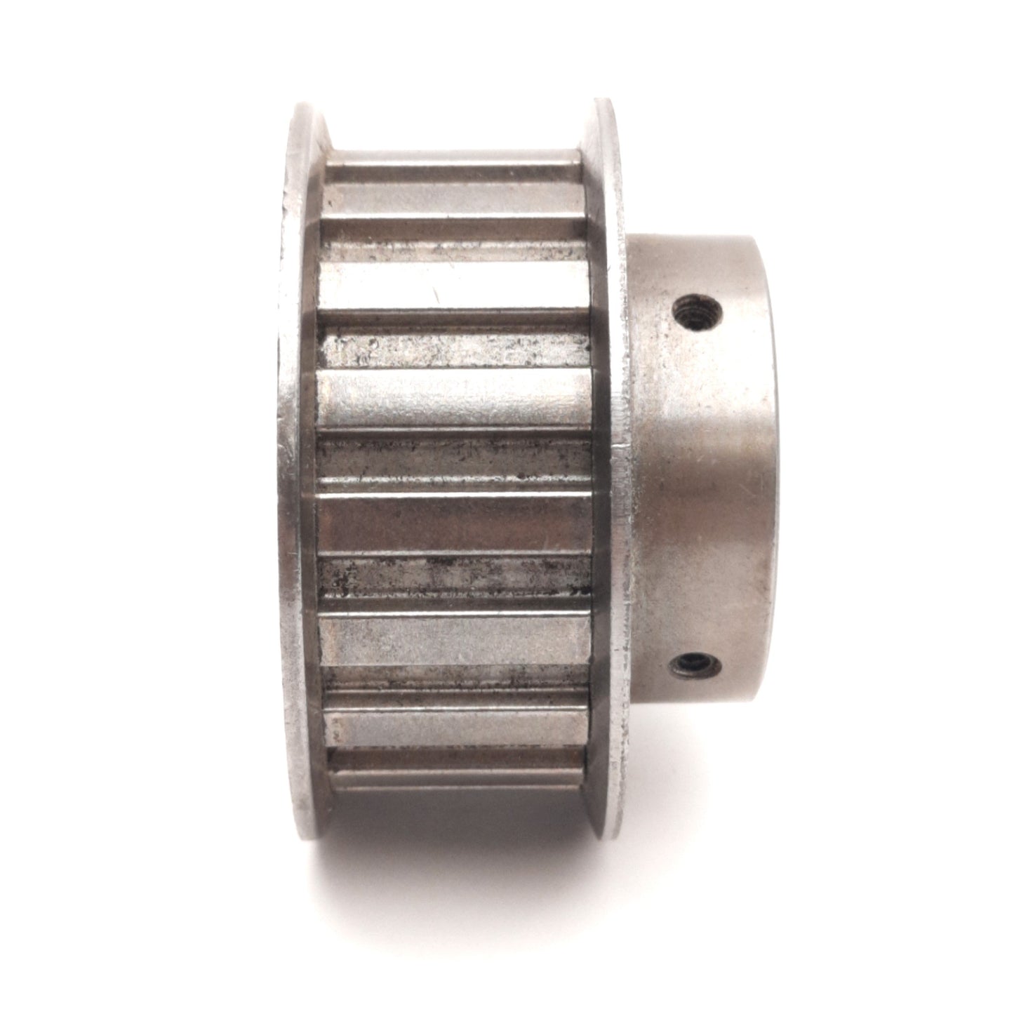Used Browning 18LB075 Timing Pulley For 3/4" Belts, 18 Teeth, 3/8" Pitch, 5/8" Bore