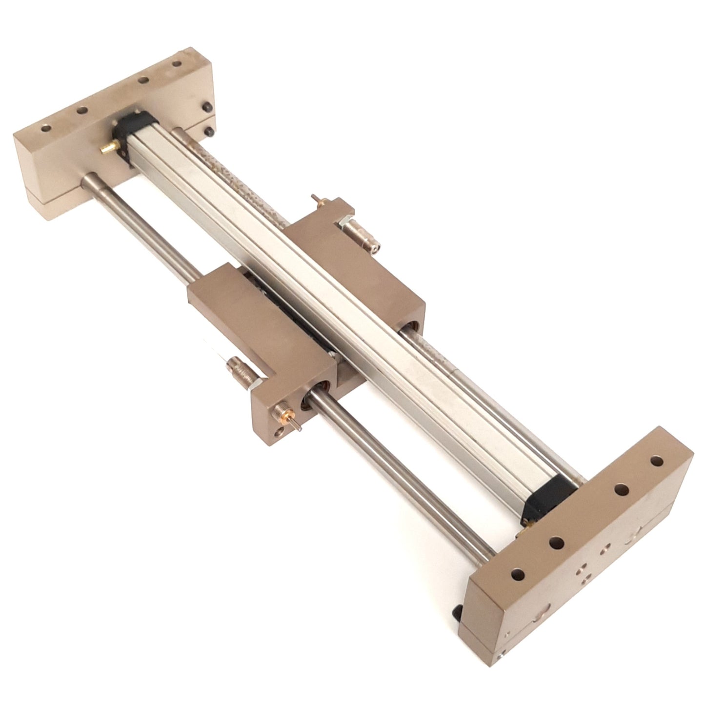 Used Barrington Automation TS-2-10-Air Pneumatic Slide Table, Stroke: 10" Bore: 0.62"