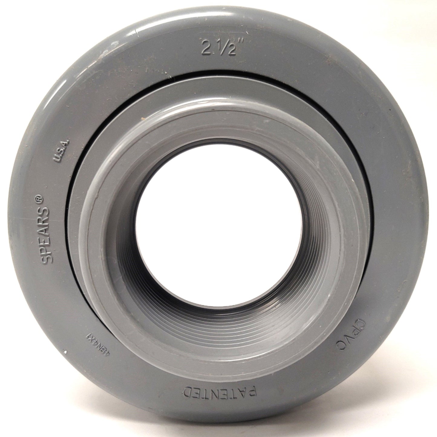 New Spears 8099-025C 2-1/2" Schedule 80 CPVC Union 2000 Socket To FIPT EPDM O-Ring