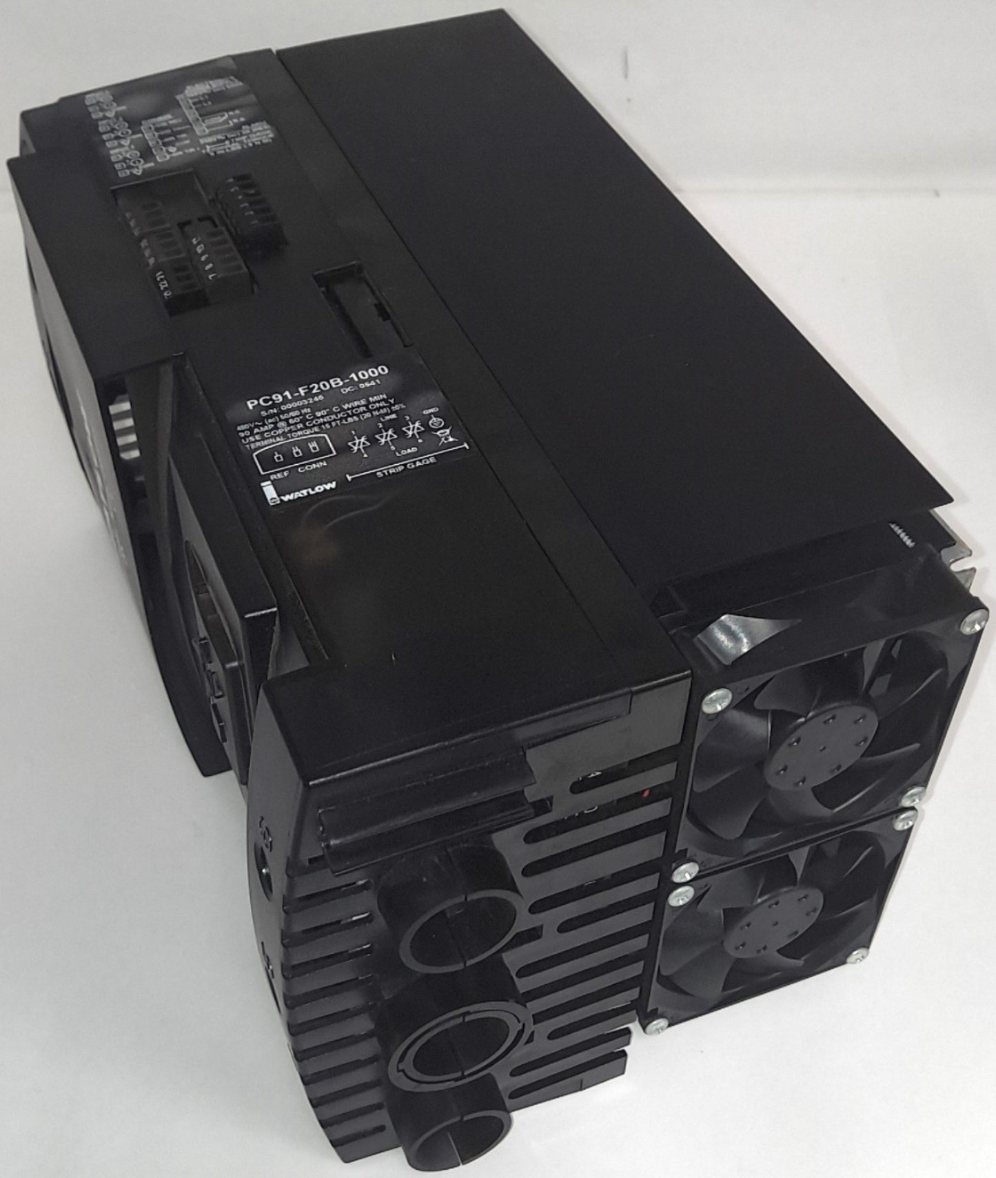 Used Watlow PC91-F20B-1000 3-Zone Single-Phase Power Control 90A, 200~480V, 7mm Mount