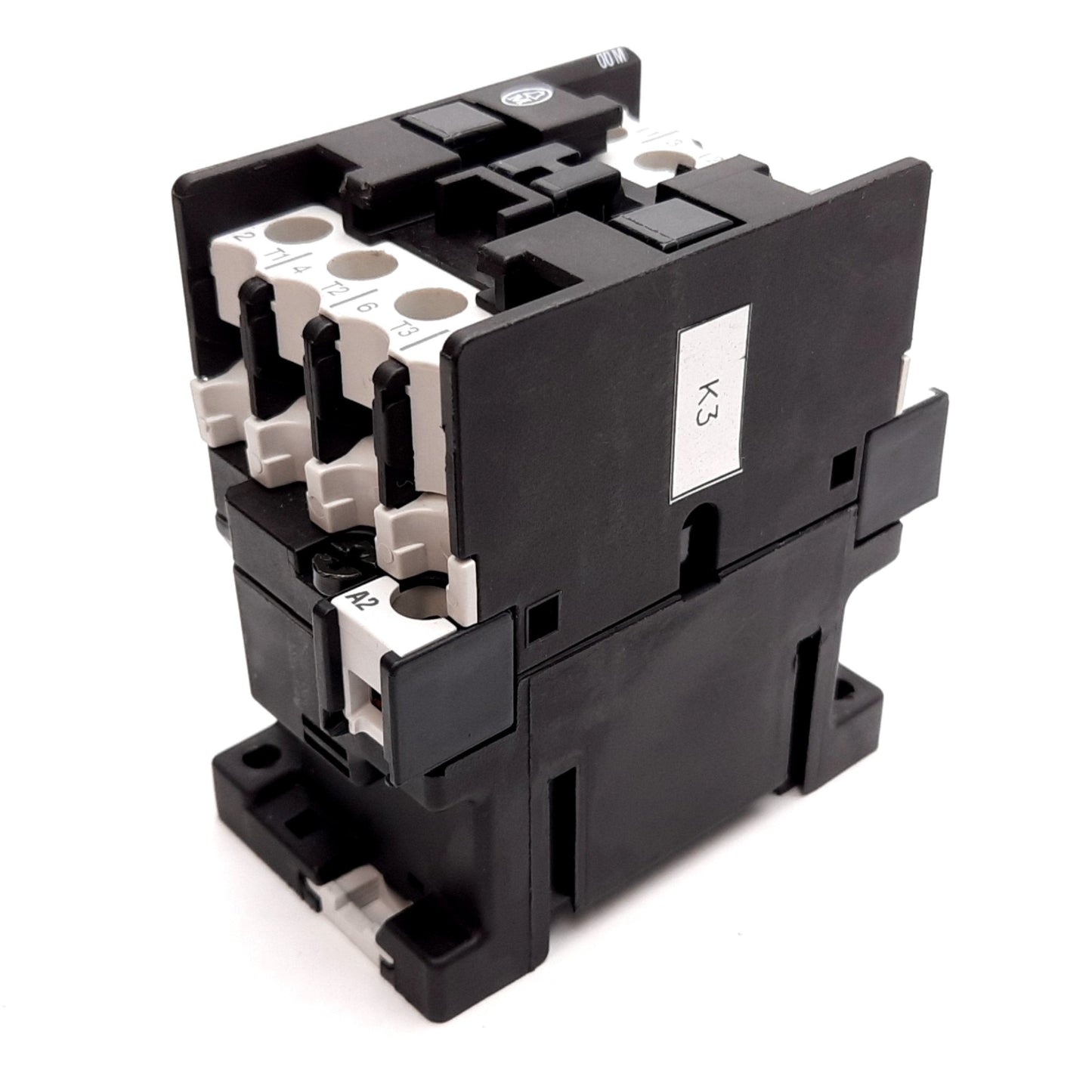 Used Moeller DIL00M Contactor, 3-Pole, Coil: 24VAC 50/60Hz, Rating: 20A 600VAC