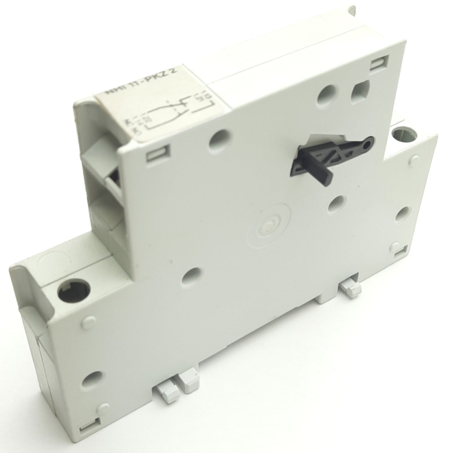 Used Lot of 2 Moeller NHI11-PKZ2 Auxiliary Contact DPST 1NO/1NC 600VAC 5A 250VDC 0.5A