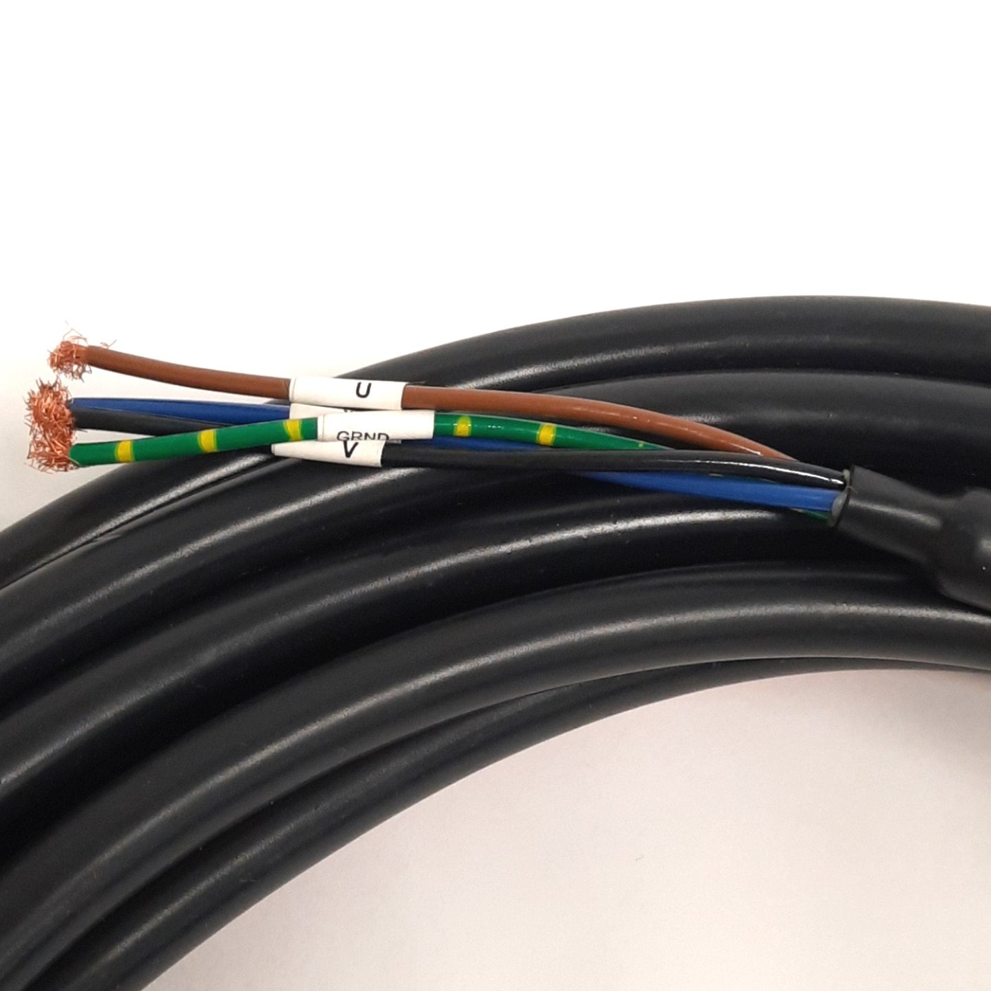 New Flex Cable FC-XXFPMP-16S-M010 Servo Power Cable, 4-Pole, 600V, 16AWG, 10m