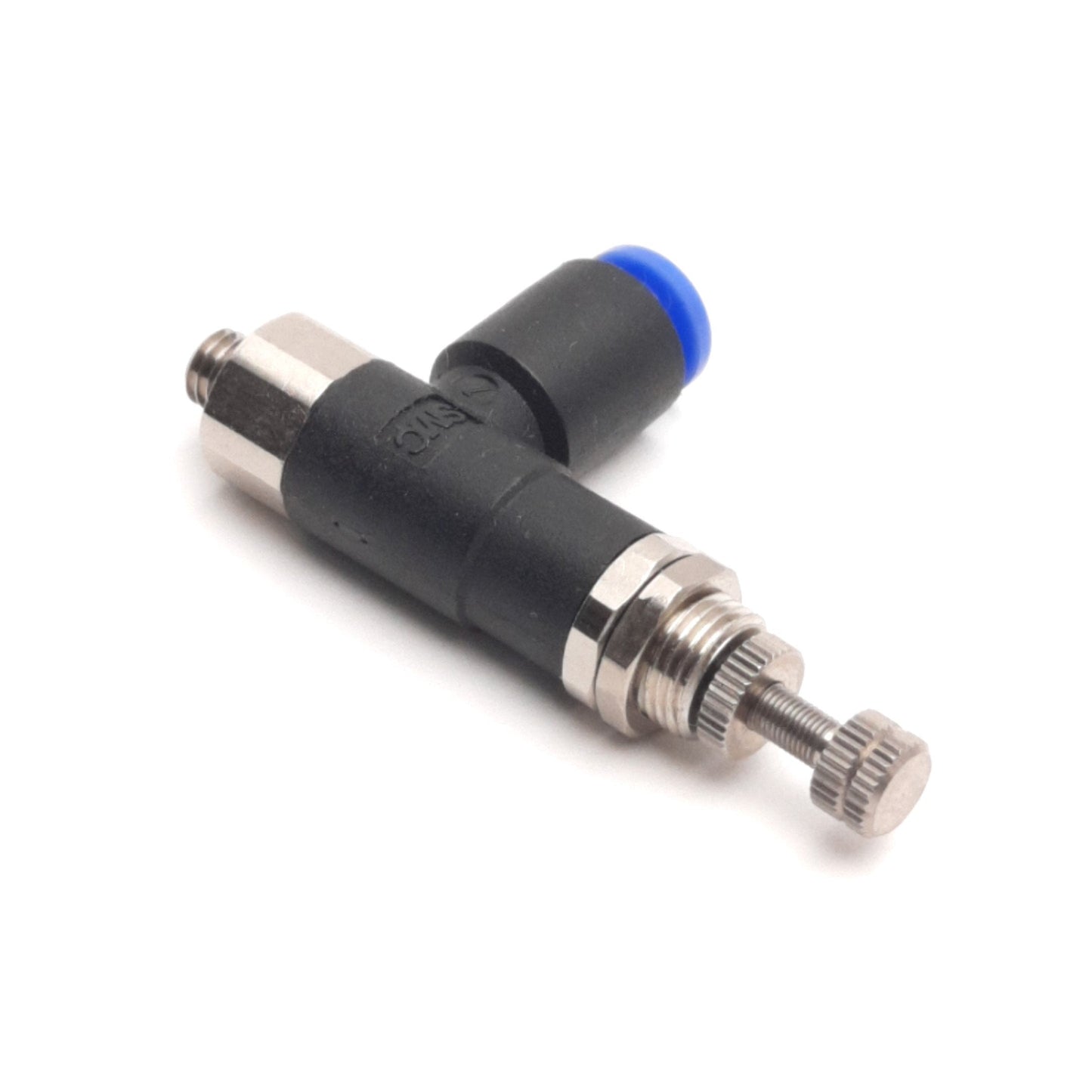 Used SMC ARJ1020F-M5-04 Mini-Regulator M5 To 3mm P2C, 0.1 to 0.7MPa Set Pressure