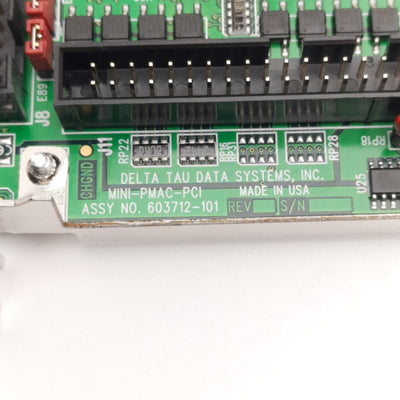 Used Delta Tau 603712-101 Mini-PMAC-PCI Programmable Multi Axis Controller