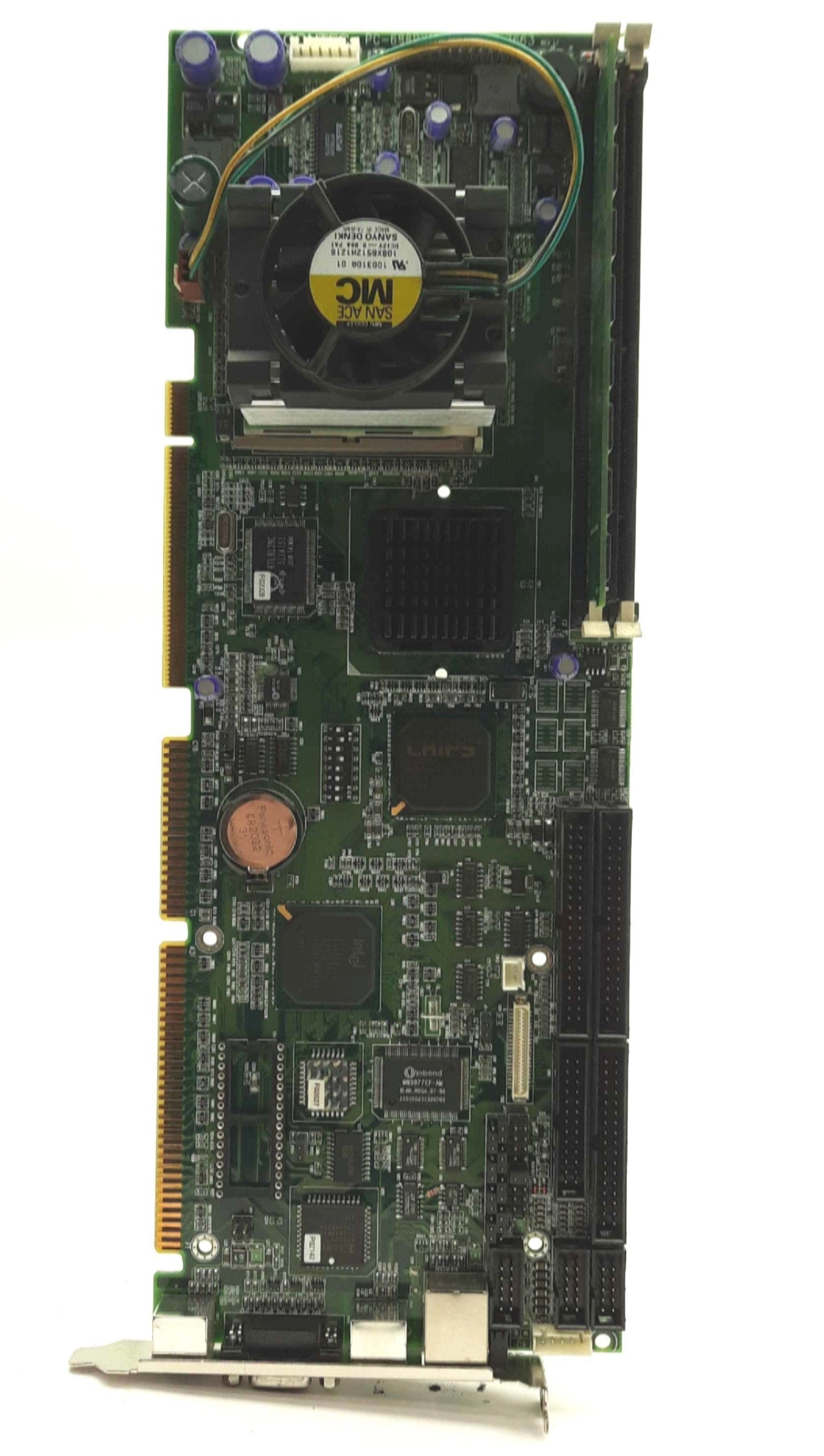 Used Contec PC-686BX(PC)-LV Single Board Computer, Intel Celeron 850MHz, 128MB RAM