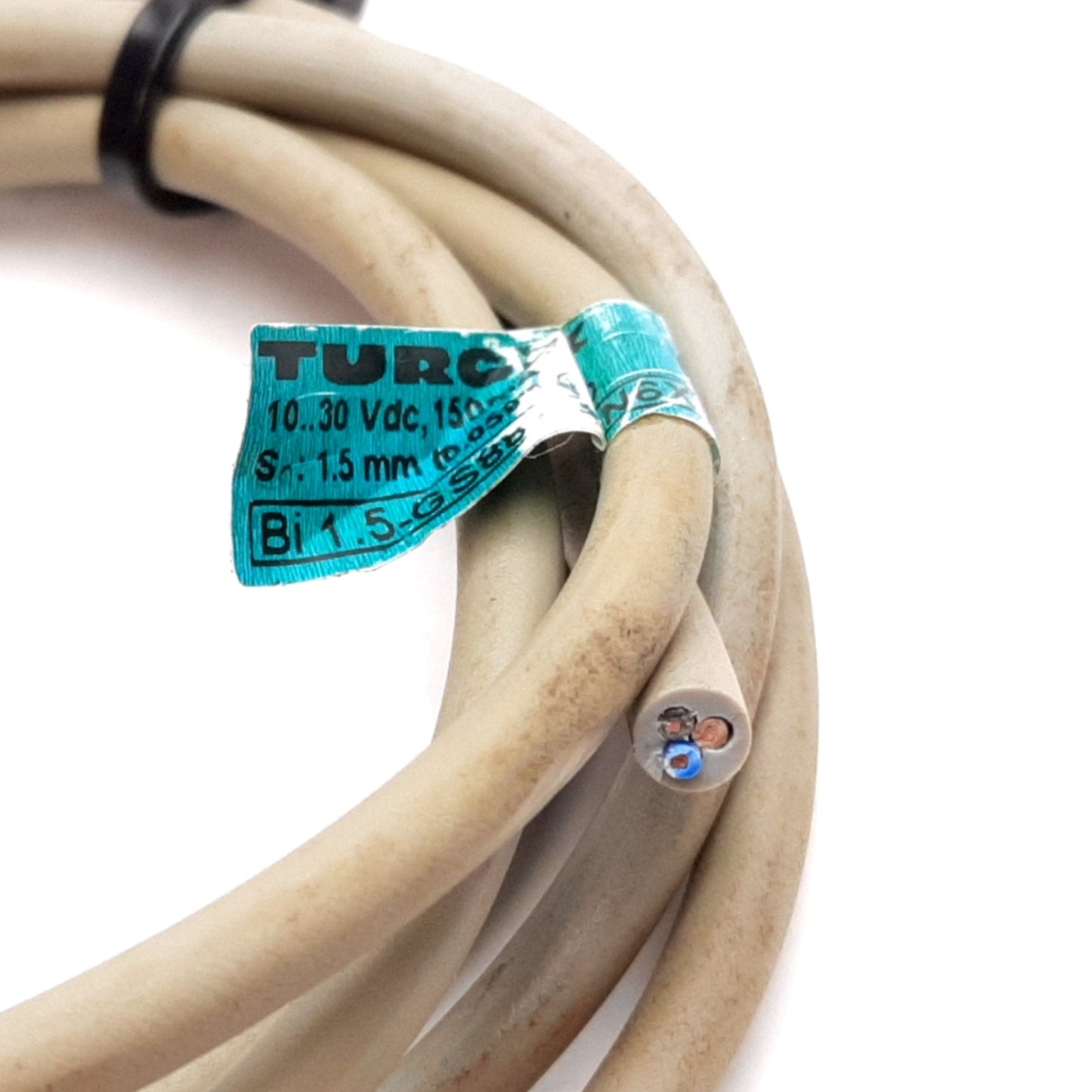 Used Turck BI1.5-GS880-AN6X Inductive Proximity Sensor, 1.5mm, 10-30VDC, NPN