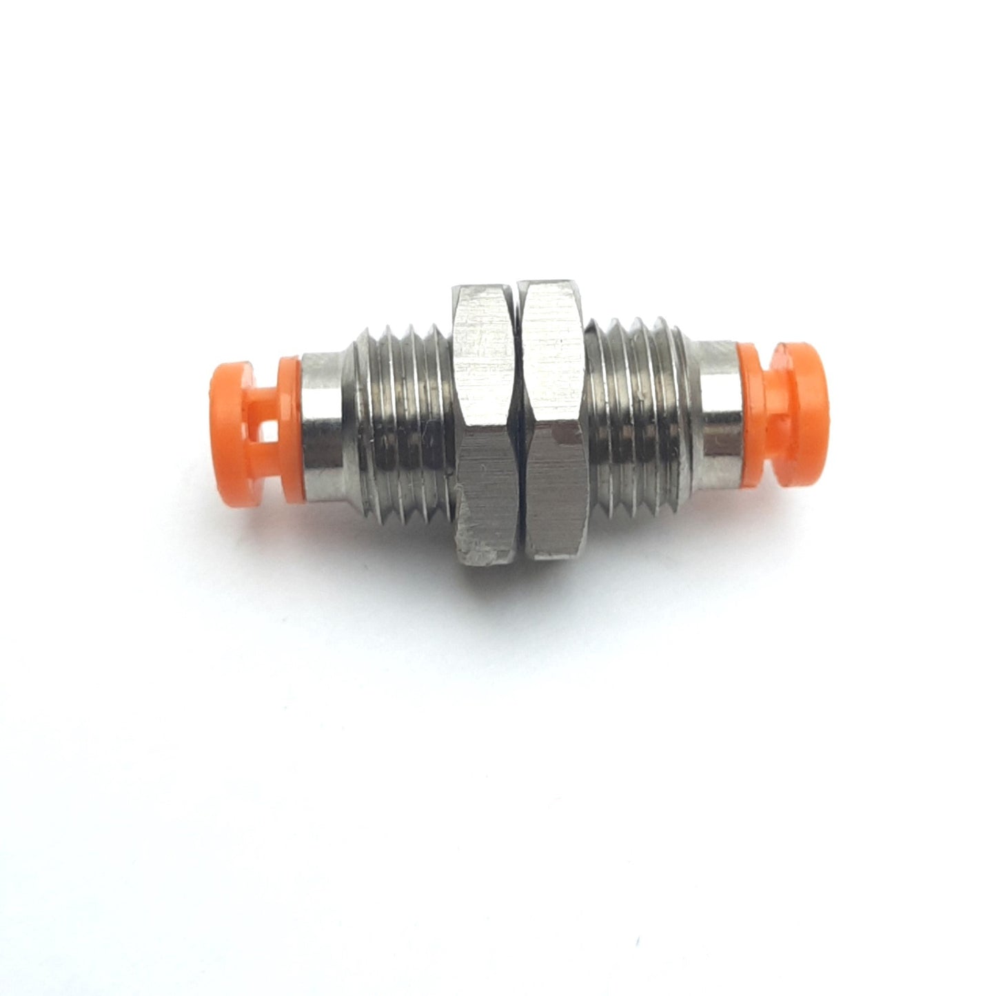 Used Lot of 20 SMC KQ2E23-00 Bulkhead Union P2C Fitting, 1/8" Tubing, Proof 3MPa
