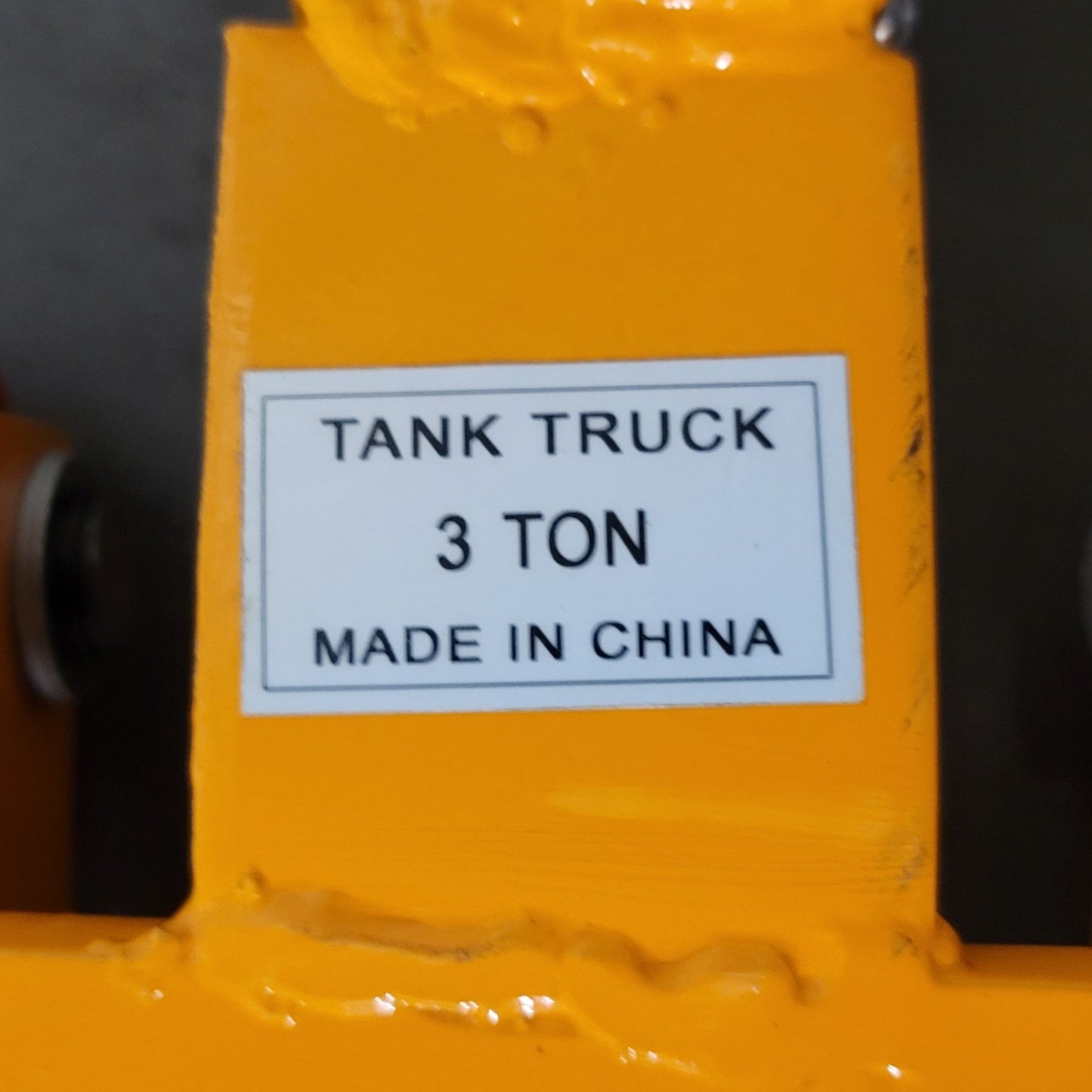 Used Heavy Duty 3-Ton 3-Wheel Rotating Machine Moving Rigging Truck Dolly 6000lbs Cap