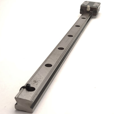Used THK SR20-W-Y0N09-1-460L Linear Motion Guide, 460mm Rail, 28 x 42 x 66.2mm Block