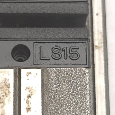Used NSK LS15220BLC2-PN8 Linear Guide Rail, 220mm Rail, Carbon Steel, Normal Grade