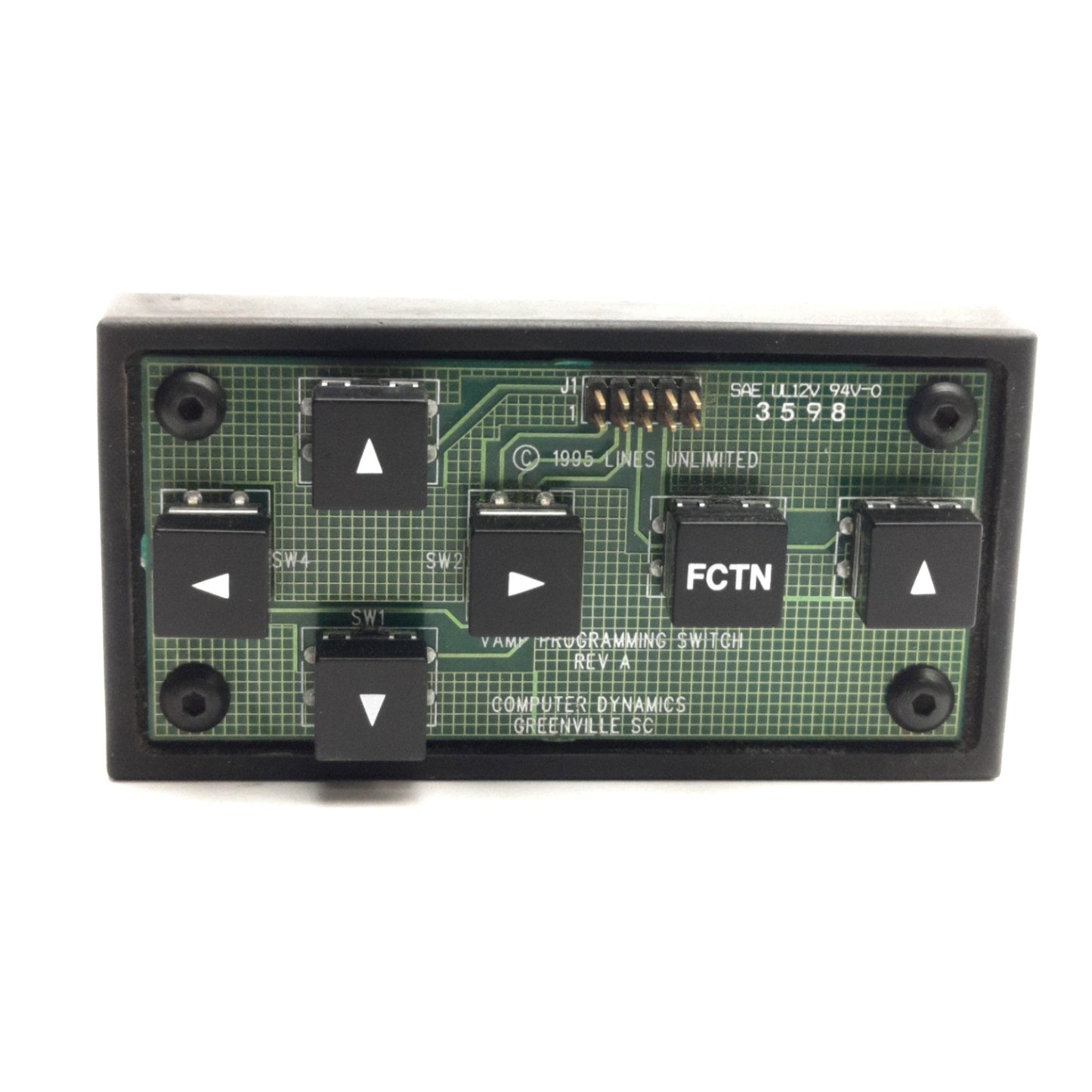 Used Computer Dynamics SAEUL12V REV-A VAMP Programming Switch 94V-0