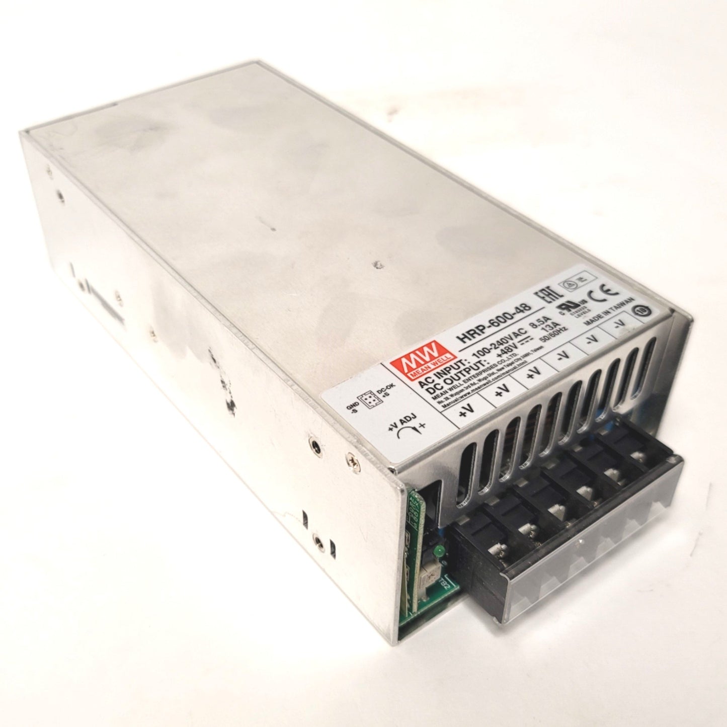 New Mean Well HRP-600-48 Switching Mode Power Supply In: 100-240VAC, Out: 48VDC 13A