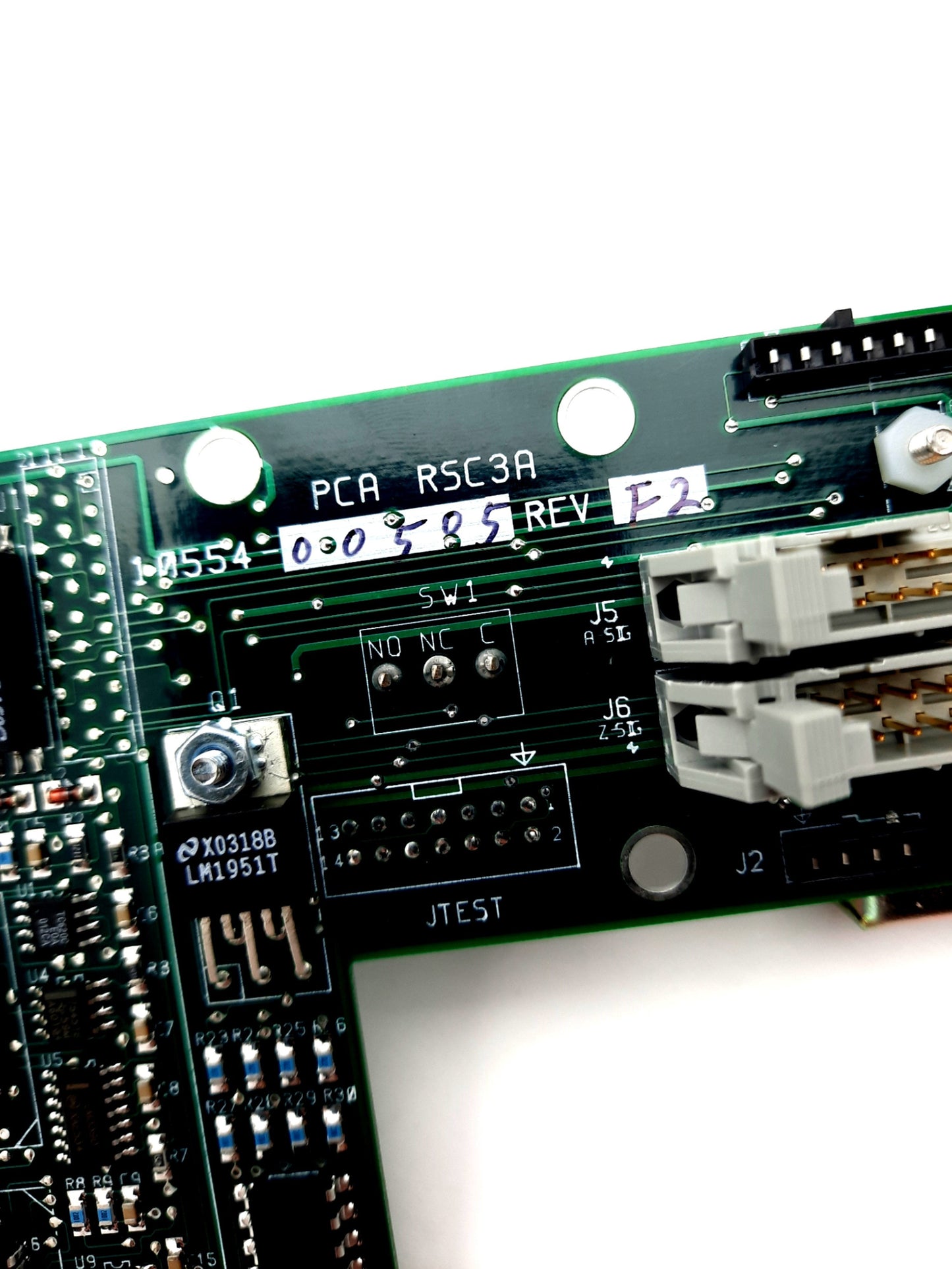 Used Adept 20554-00505 Rev A RSC3A PCB Circuit Fits: 550 Table-Top 4-Axis SCARA Robot