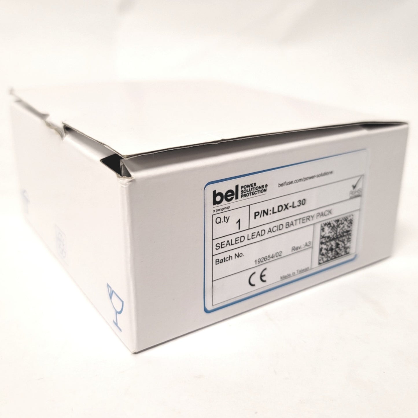 New Bel Power Solutions LDX-L30 Sealed Lead Acid Battery Pack Dual Voltage, 12/24VDC
