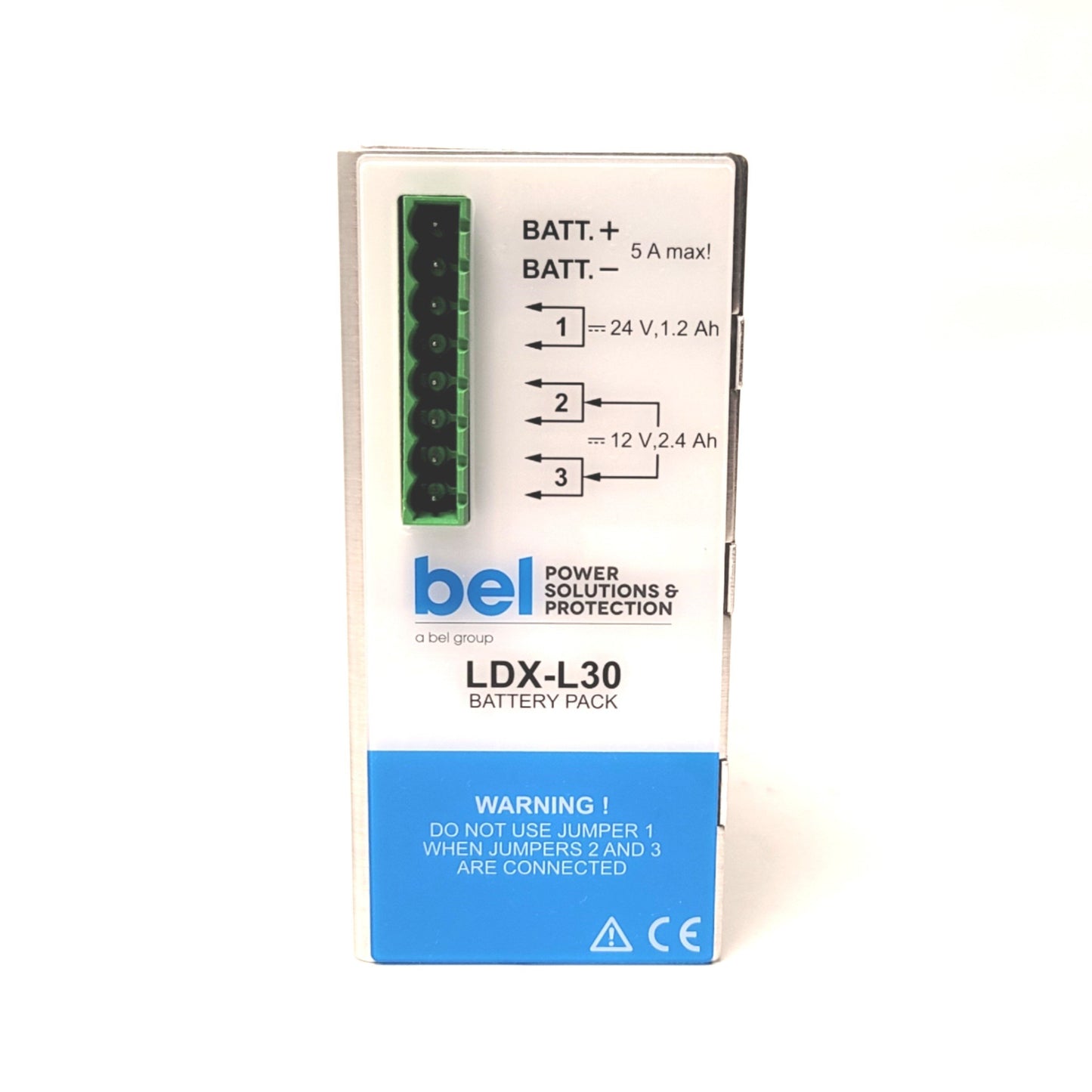 New Bel Power Solutions LDX-L30 Sealed Lead Acid Battery Pack Dual Voltage, 12/24VDC