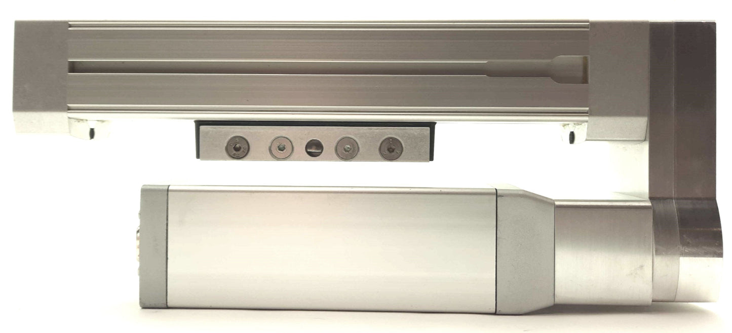 Used Festo DMES-25-100-GF-GK-SV-AX Linear Positioner & Drive 100mm Travel 24VDC