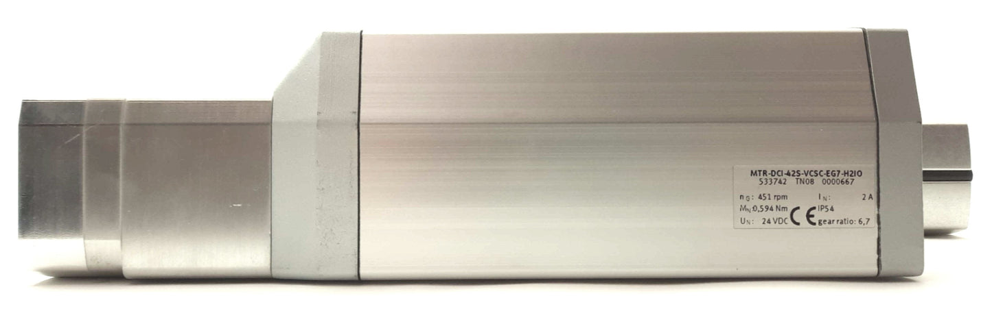 Used Festo DMES-25-100-GF-GK-SV-AX Linear Positioner & Drive 100mm Travel 24VDC
