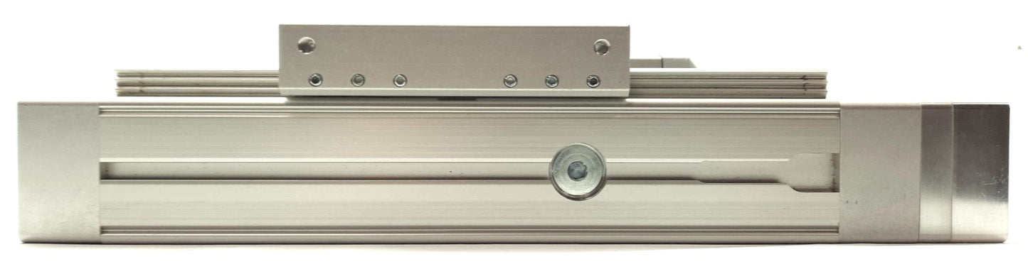 Used Festo DMES-25-100-GF-GK-SV-AX Linear Positioner & Drive 100mm Travel 24VDC