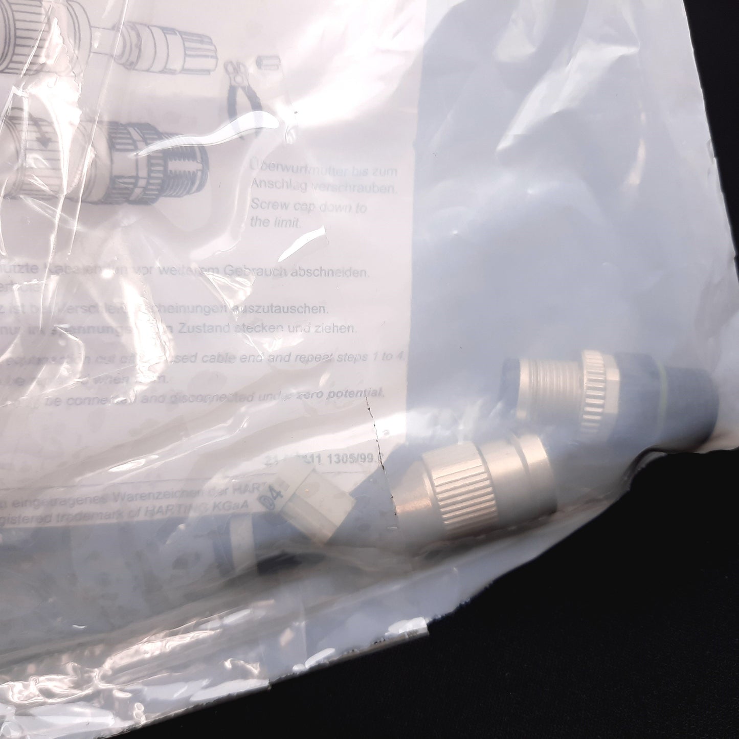 New Turck HAS8141-0 BS8146-0 Field-Wireable Connector, 4-Pin M12x1 Male