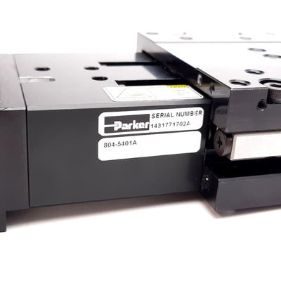 Used Parker MX80ST02MS Miniature Screw Driven Stage Positioner, 50mm Travel, 2mm Lead