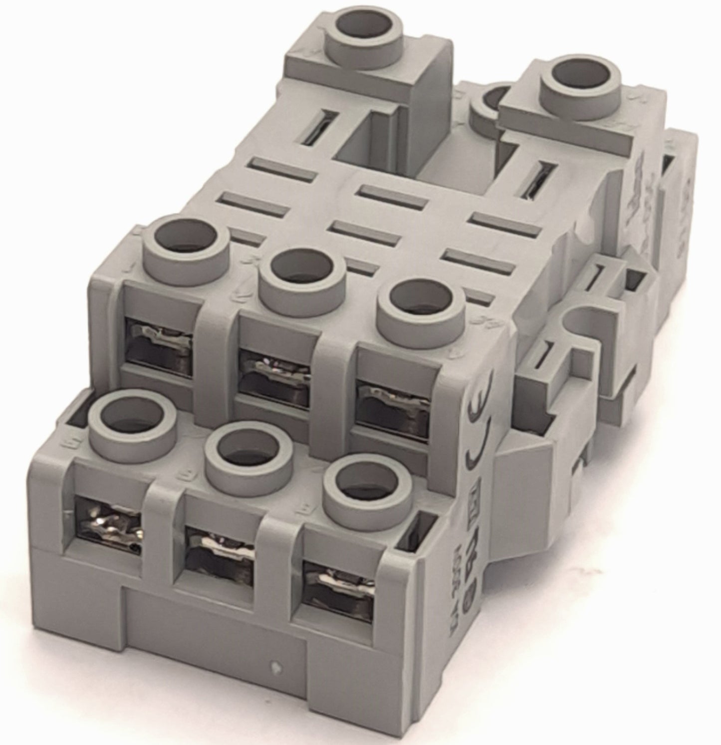 Used Lot of 4 Idec SH3B-05C Relay Socket, 11-Position, DIN Mount, 300V, 10A