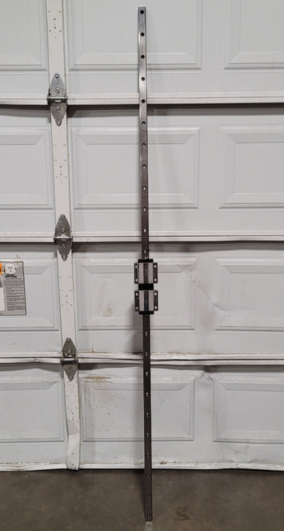 Used Lot Of 2 THK SHS30-C Carriages On A LM Linear Rail 1960mm, 42mm x 90mm x 106mm