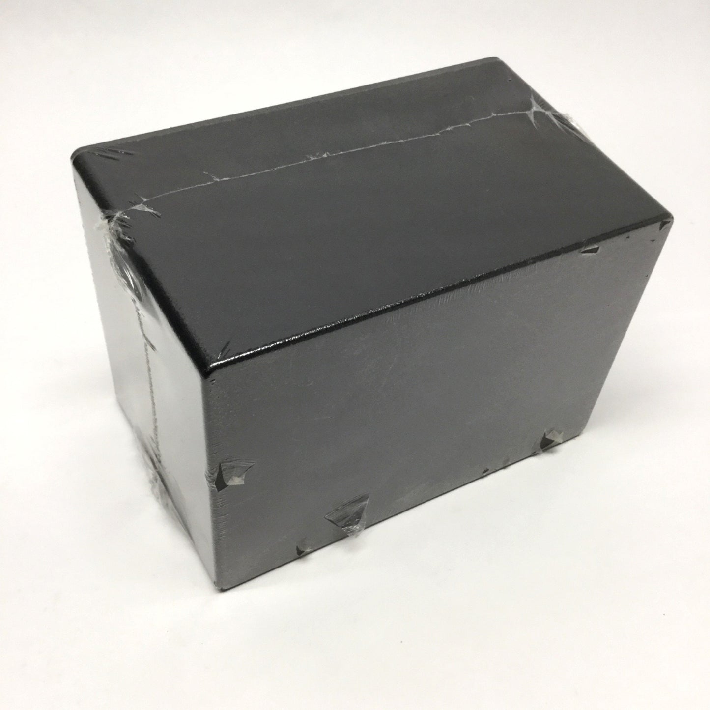 New Hammond 1550FBK Die-Cast Aluminum Enclosure Box, Black, IP54, 6.75" x 4.75" x 4"