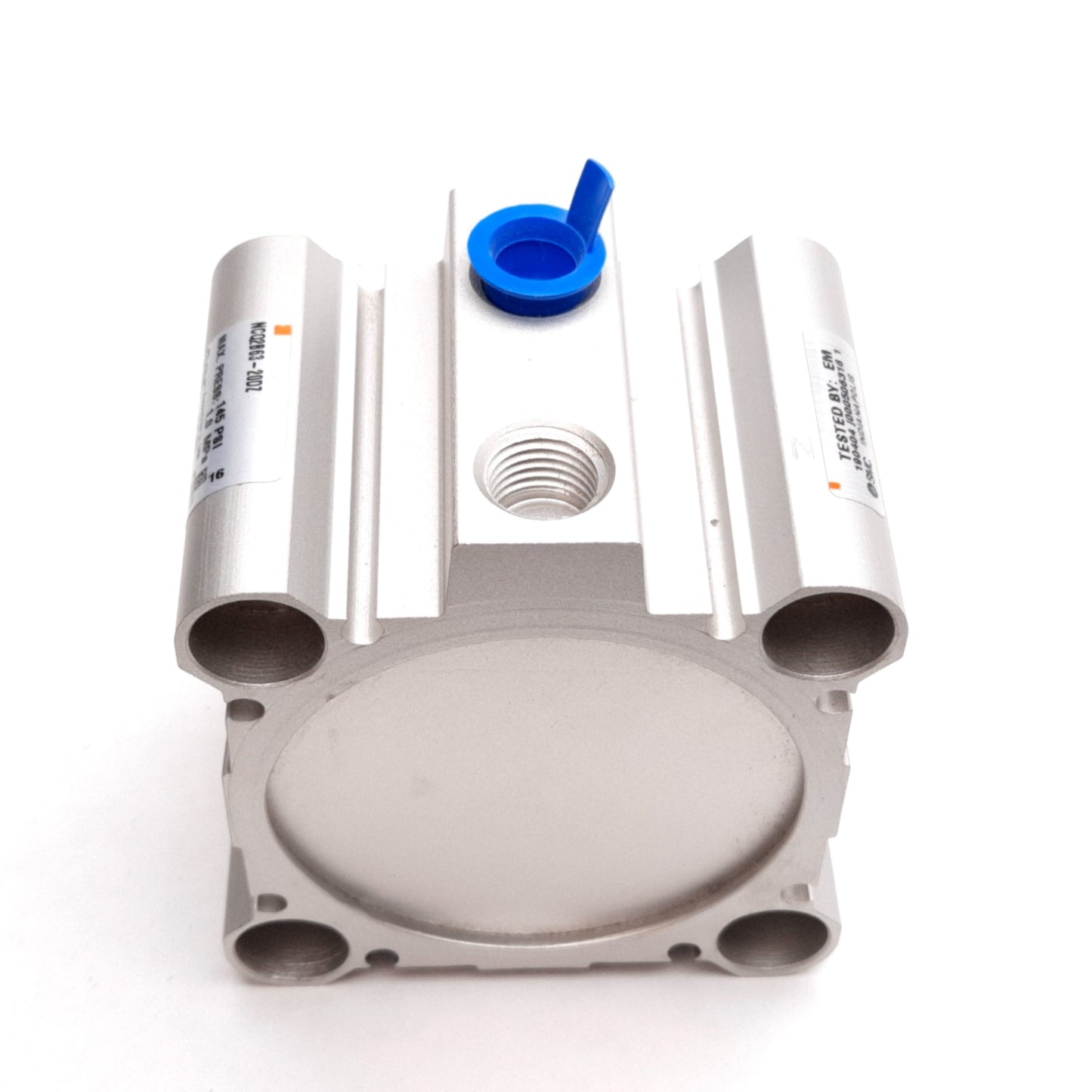 New SMC NCQ2B63-20DZ Compact Cylinder, Bore: 63mm, Stroke: 20mm, 1.0MPa, 1/4" NPT