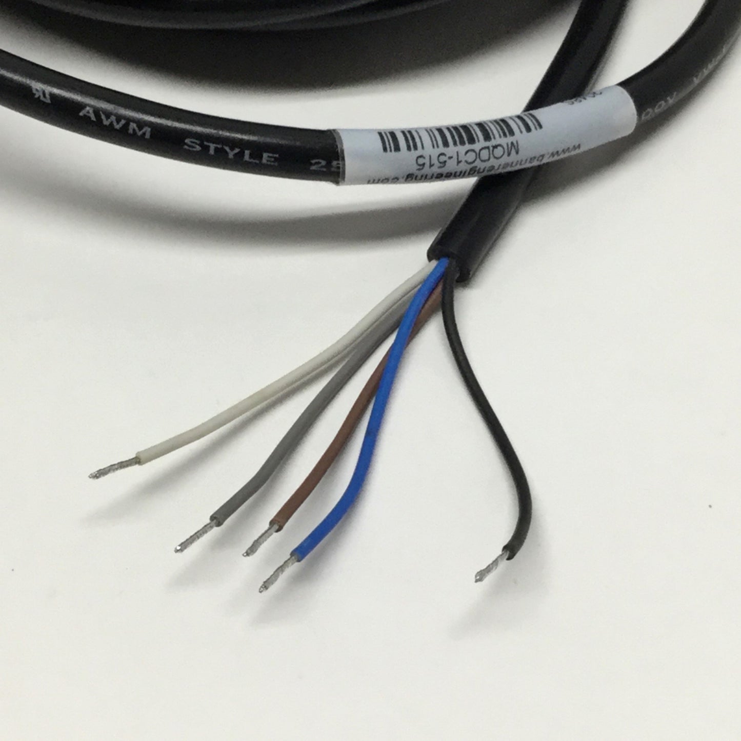 New – Open box Banner MQDC1-515 Single-Ended Sensor Cable Cord, M12 5-Pin Quick Disconnect, 5m