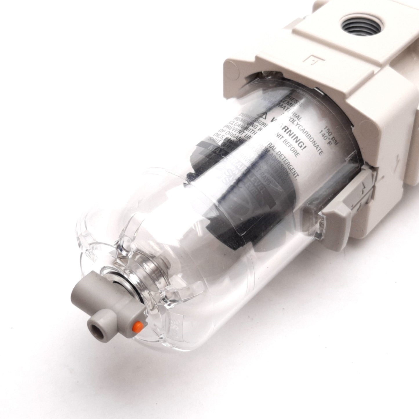 New SMC AW30-N02C-Z-B Filter/Regulator, Supply: 150psi, Set: 7-125psi, 1/4" NPT