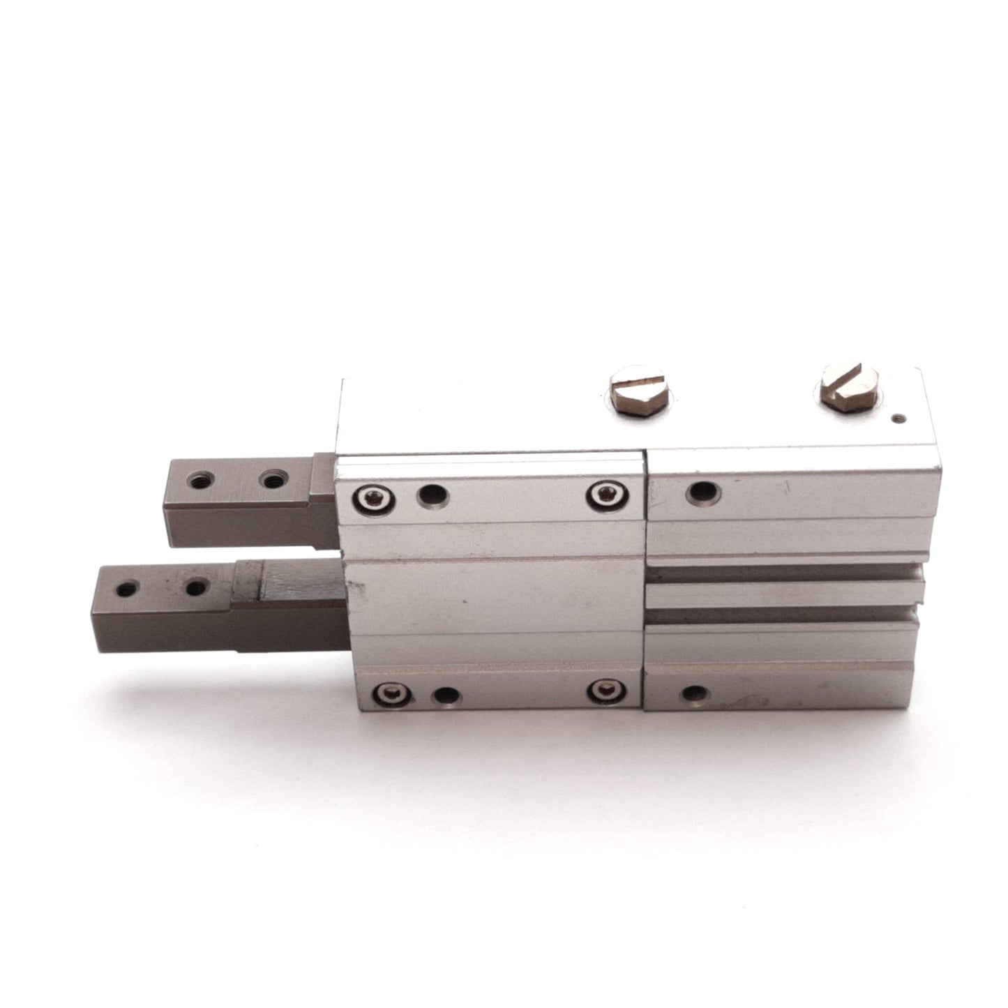 Used SMC MIW12-12D Escapement Slider Guide Cylinder, Bore: 12mm, Stroke: 12mm, M5x0.8