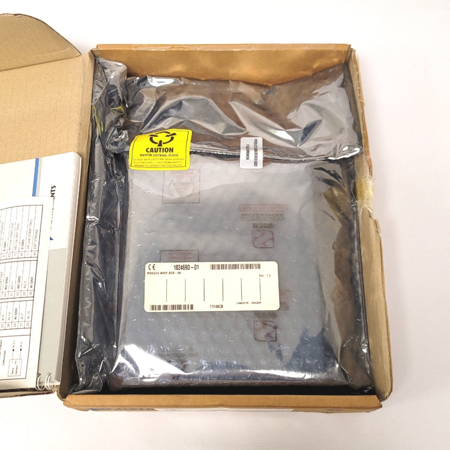 New Other National Instruments 182469D-01 68-Pin Shielded Connector Terminal Block, SCSI