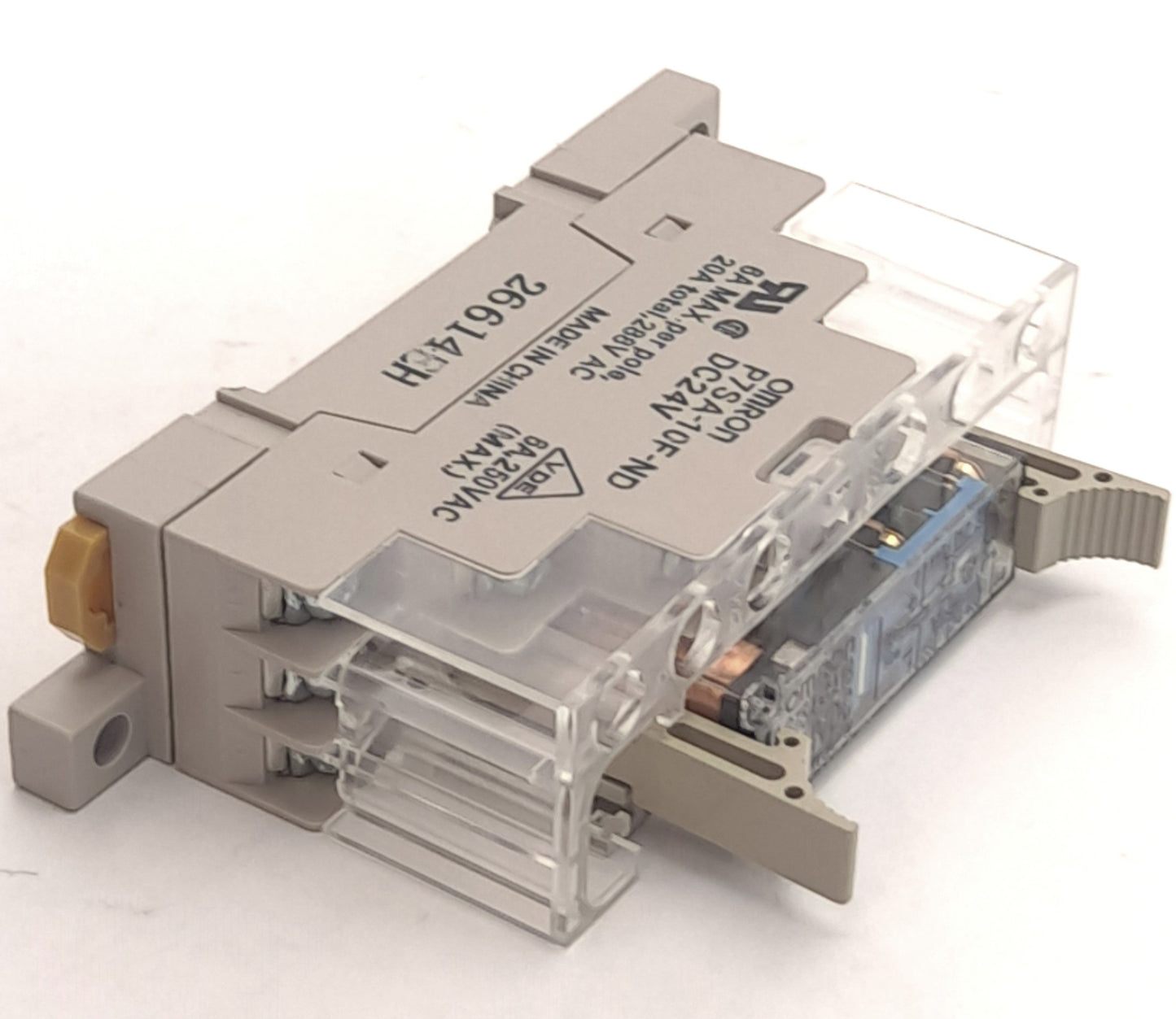 Used Lot of 2 Omron G7SA-3A1B Safety Relay 4-Pole 6A, 24VDC Coil w/P7SA-10F-ND Socket