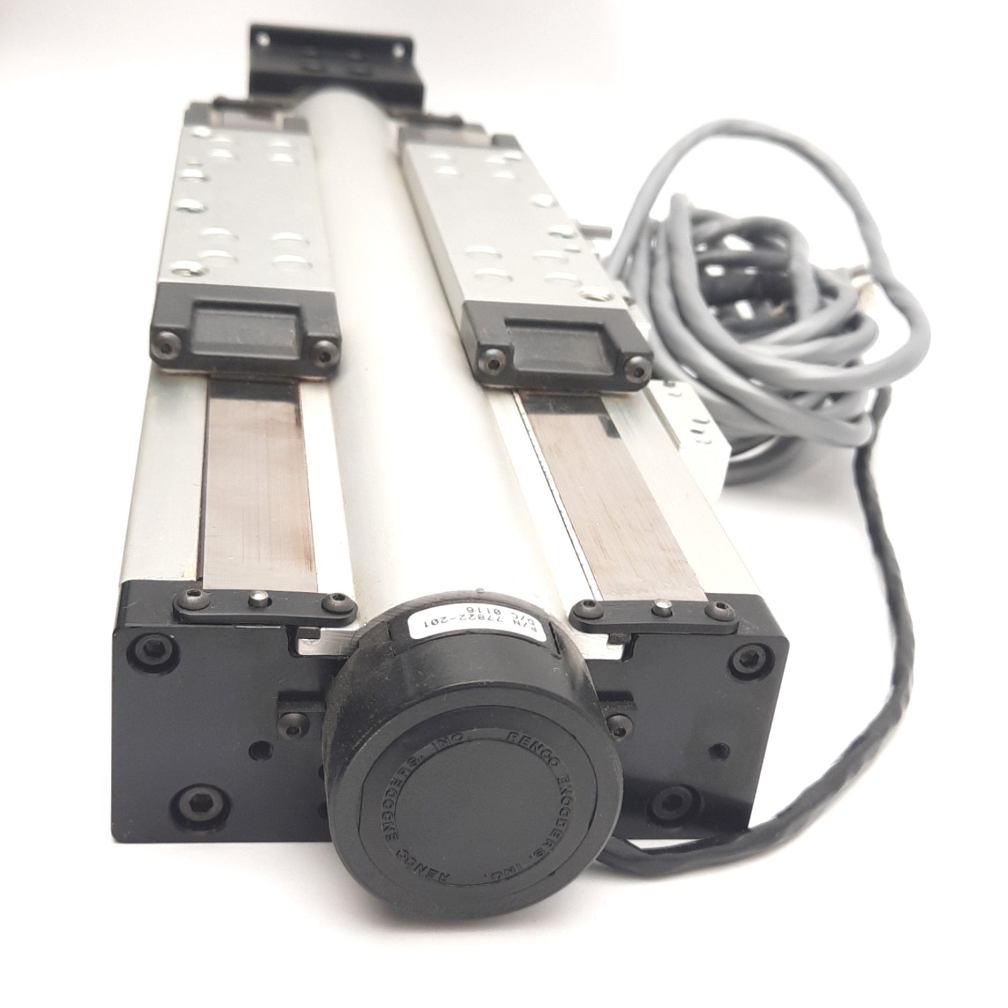Used Parker 404100XRMPD3H2L3C3M3E1B1R1P1 Linear Actuator W/ 77822-201 Encoder