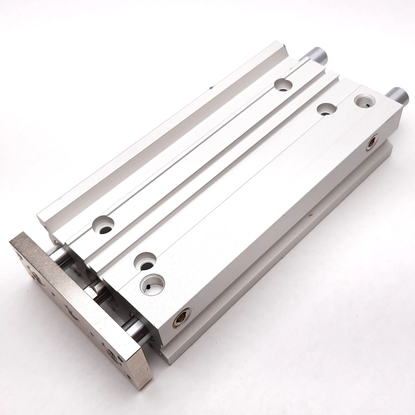 New SMC MGPM20-125Z Compact Guide Cylinder, Bore: 20mm, Stroke: 125mm, 1.0MPa, Rc1/8