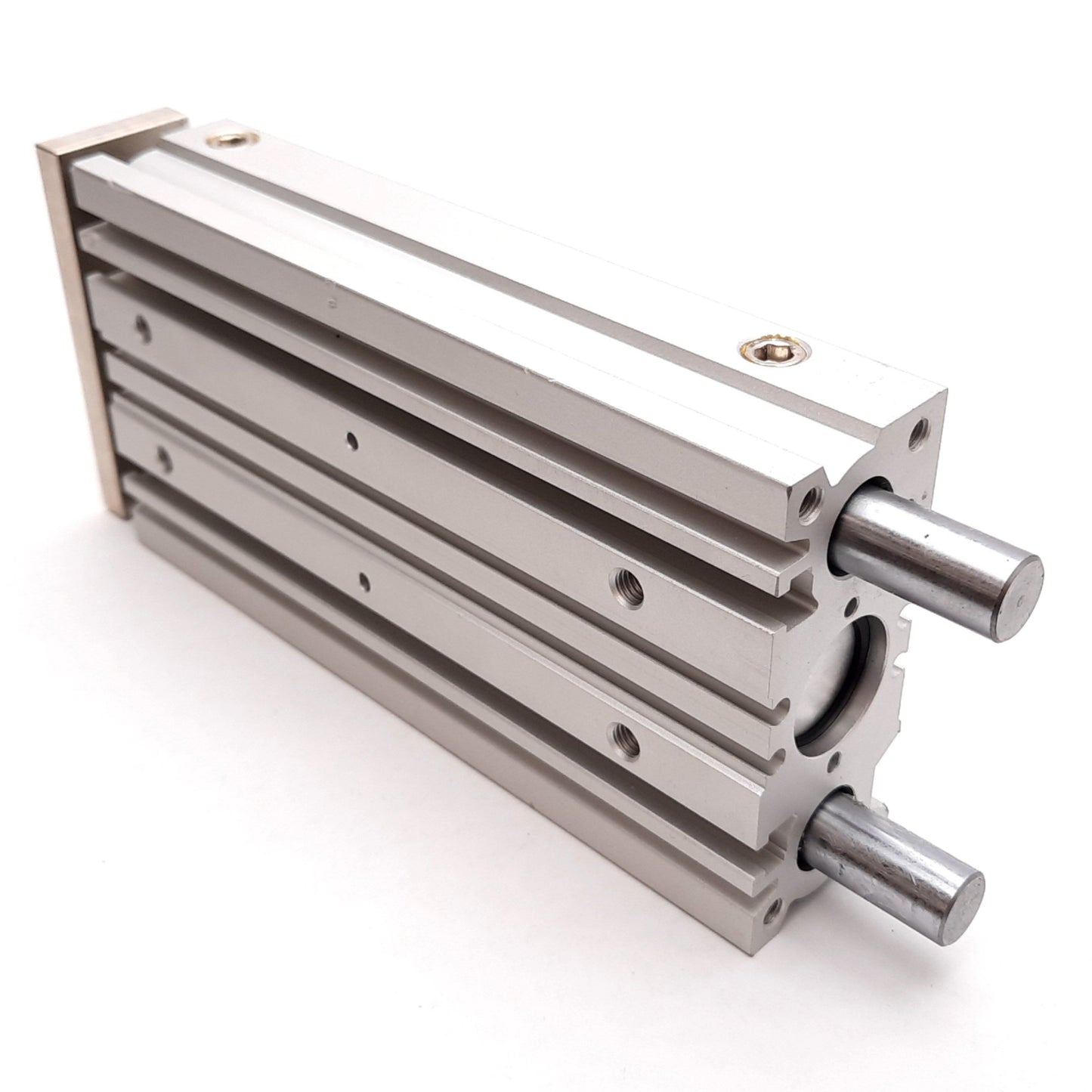 New SMC MGPM20-125Z Compact Guide Cylinder, Bore: 20mm, Stroke: 125mm, 1.0MPa, Rc1/8