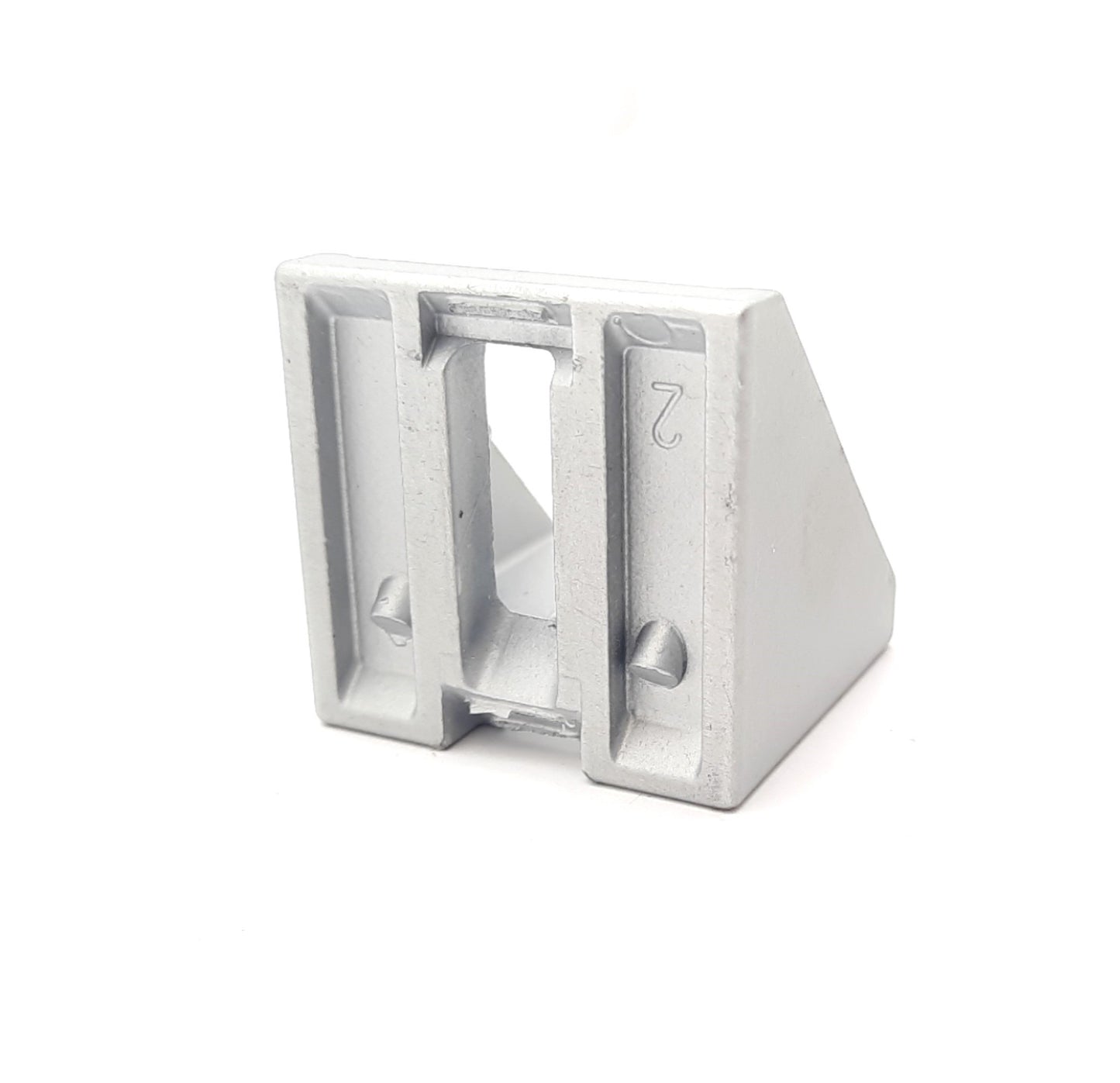 Used Lot of 8 80/20 14074 39mm Slotted Inside Corner Bracket Series 40, 90°