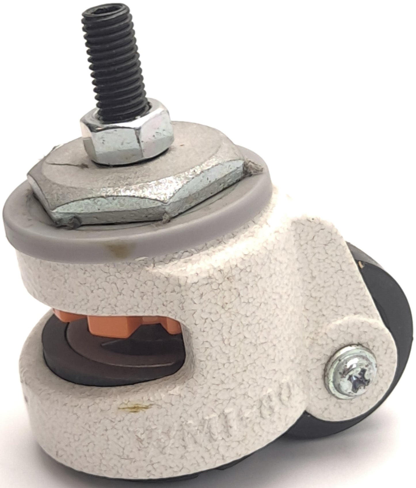 Used WMI Caster WMIW-60SS Swivel Stem Leveling Caster With Nylon Wheel 375lb Capacity