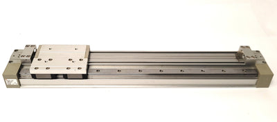 Used SMC MY1H20-300L Pneumatic Linear Actuator 20mm Bore, 300mm Stroke, M5 Ports