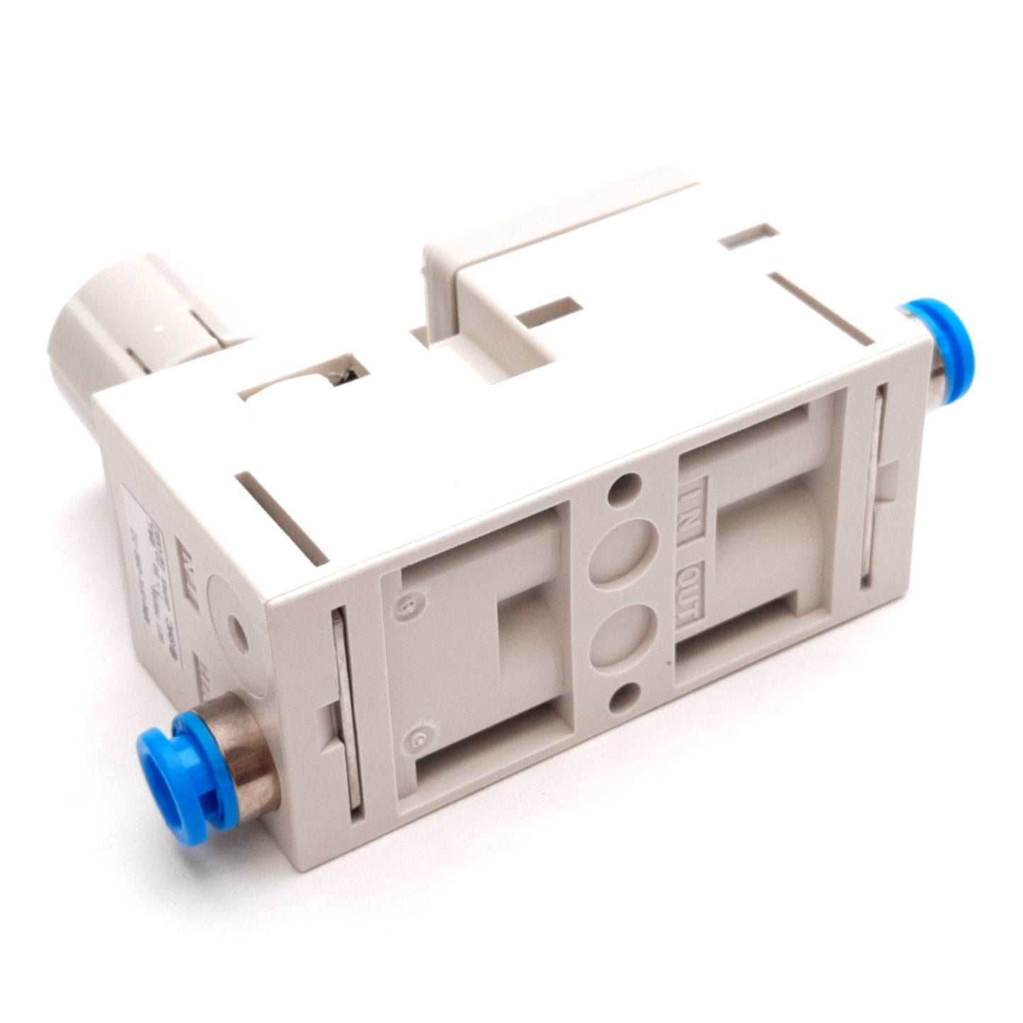 New SMC ARM10F4-08G-7Z Compact Manifold Regulator, Supply: 145psi, Set: 7-50psi