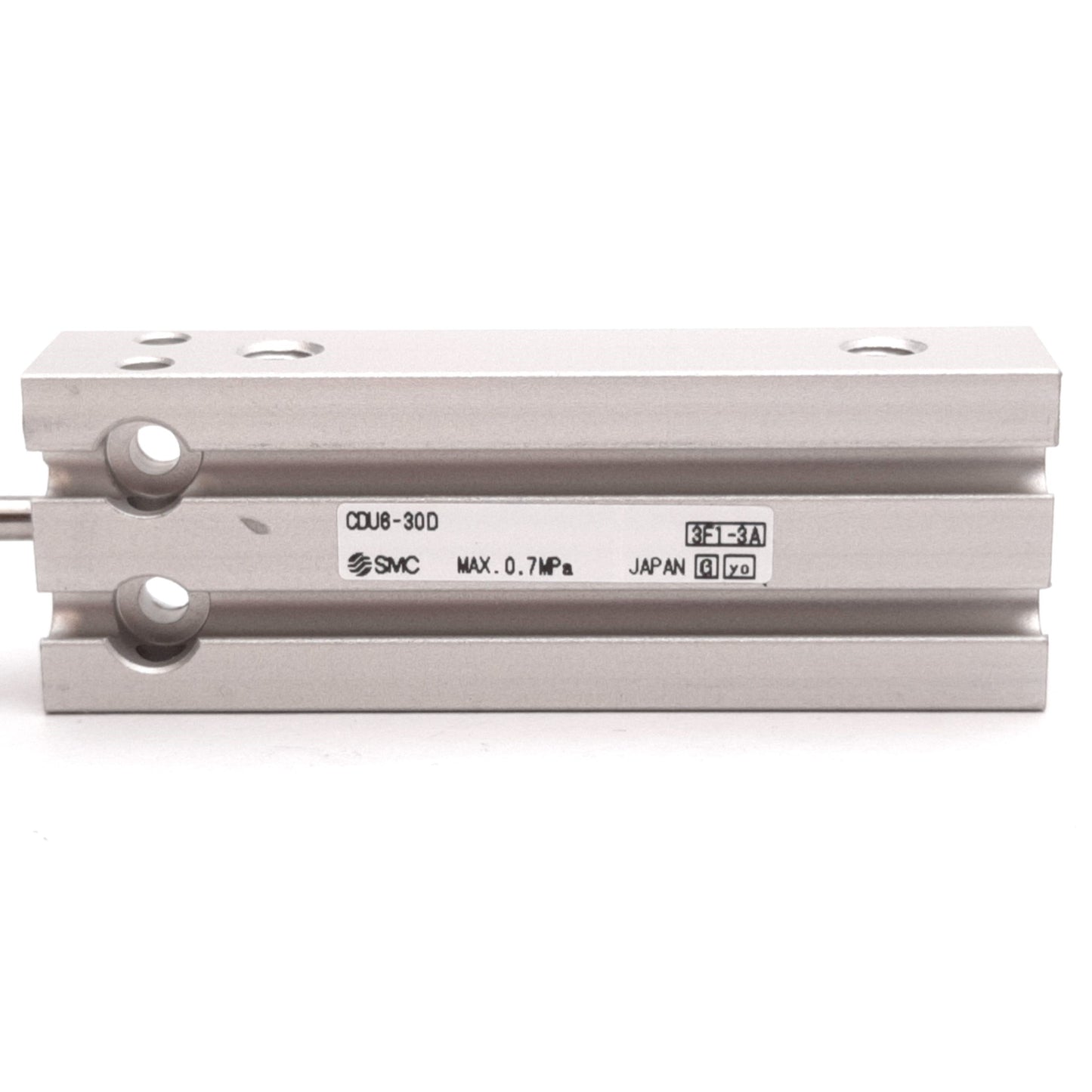 New SMC CDU6-30D Free Mount Cylinder, Bore: 6mm, Stroke: 30mm, 0.7MPa, M5x0.8