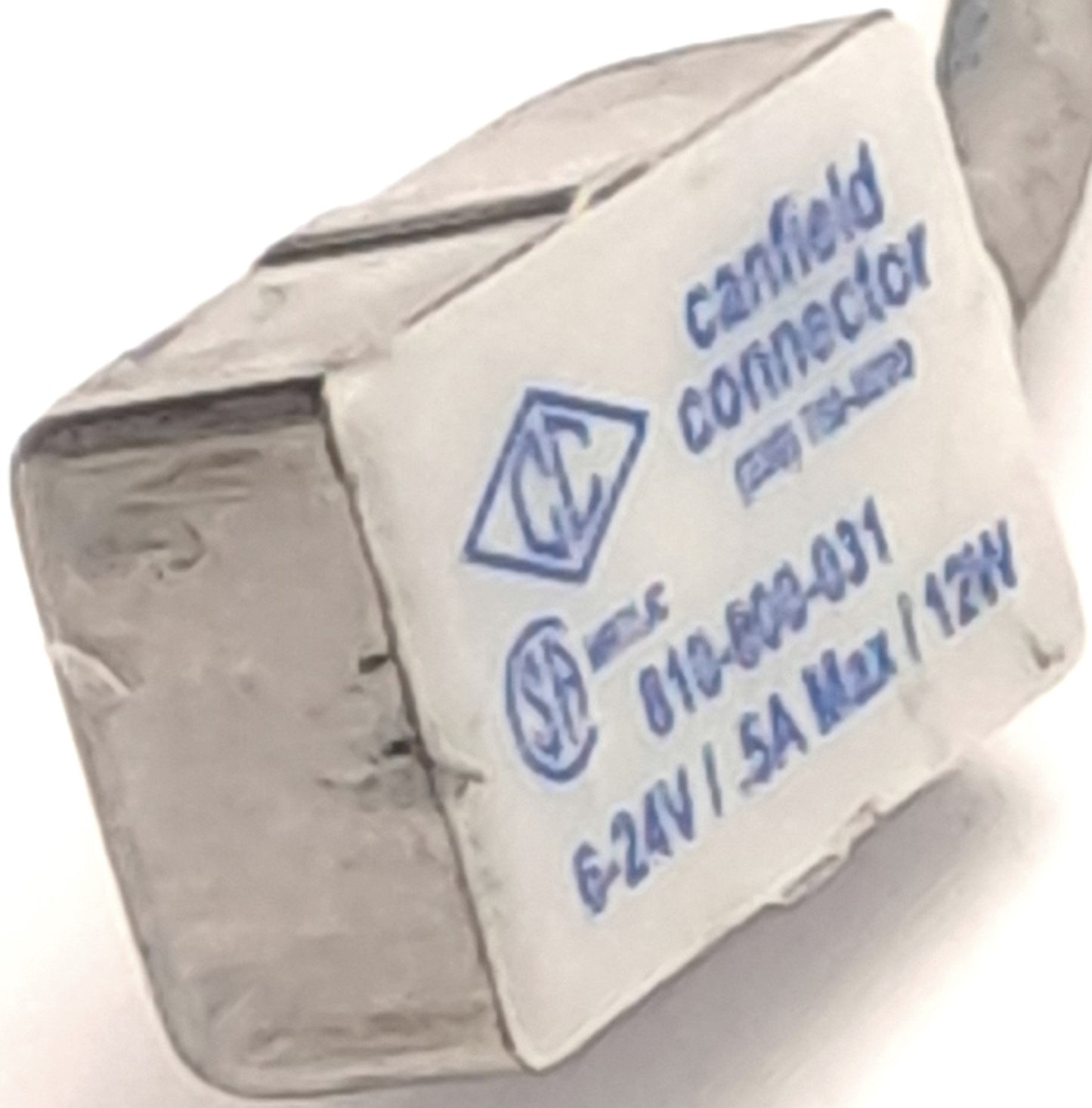 Used Canfield 810-000-031 Magnetic Reed Switch, 1x NO PNP, 6-24VDC, .5A Max, 12W Max