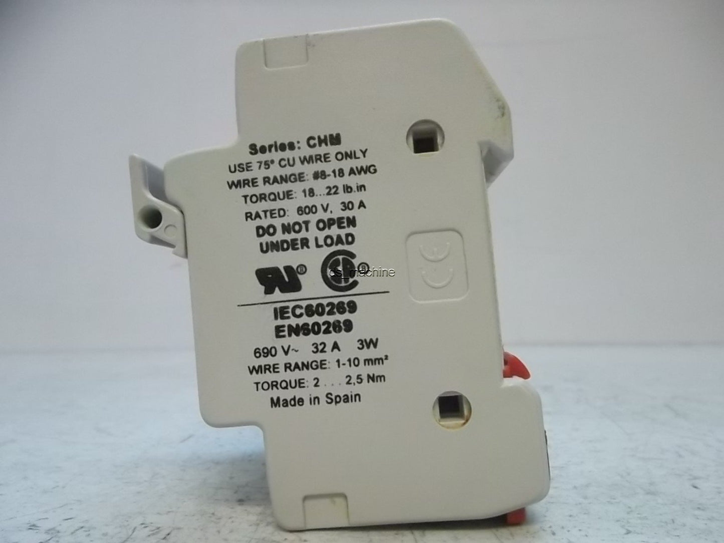 Used Bussmann CHM3DI Fuseholder