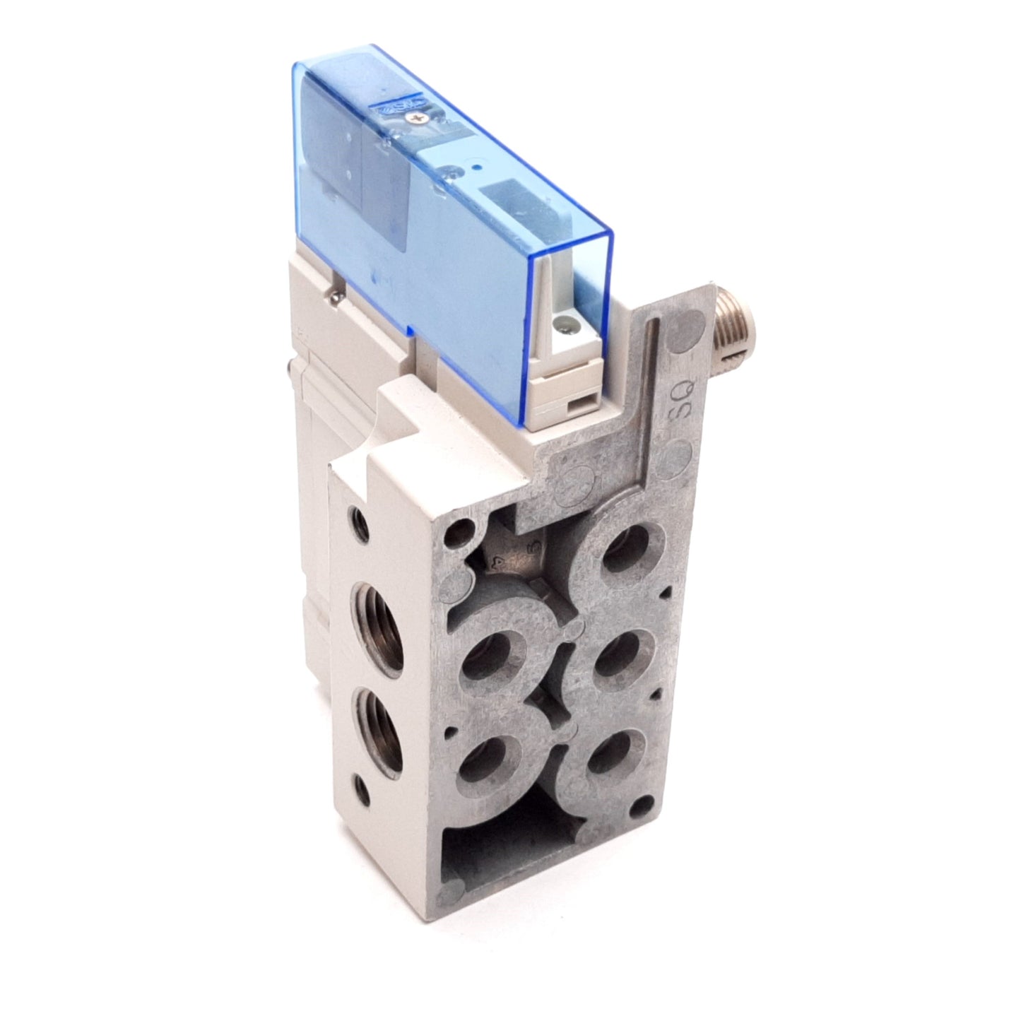 New SMC SY5100-5R1 Solenoid Valve, 2-Position 5-Port, 24VDC, 0.15-0.7MPa, 1/4" NPT