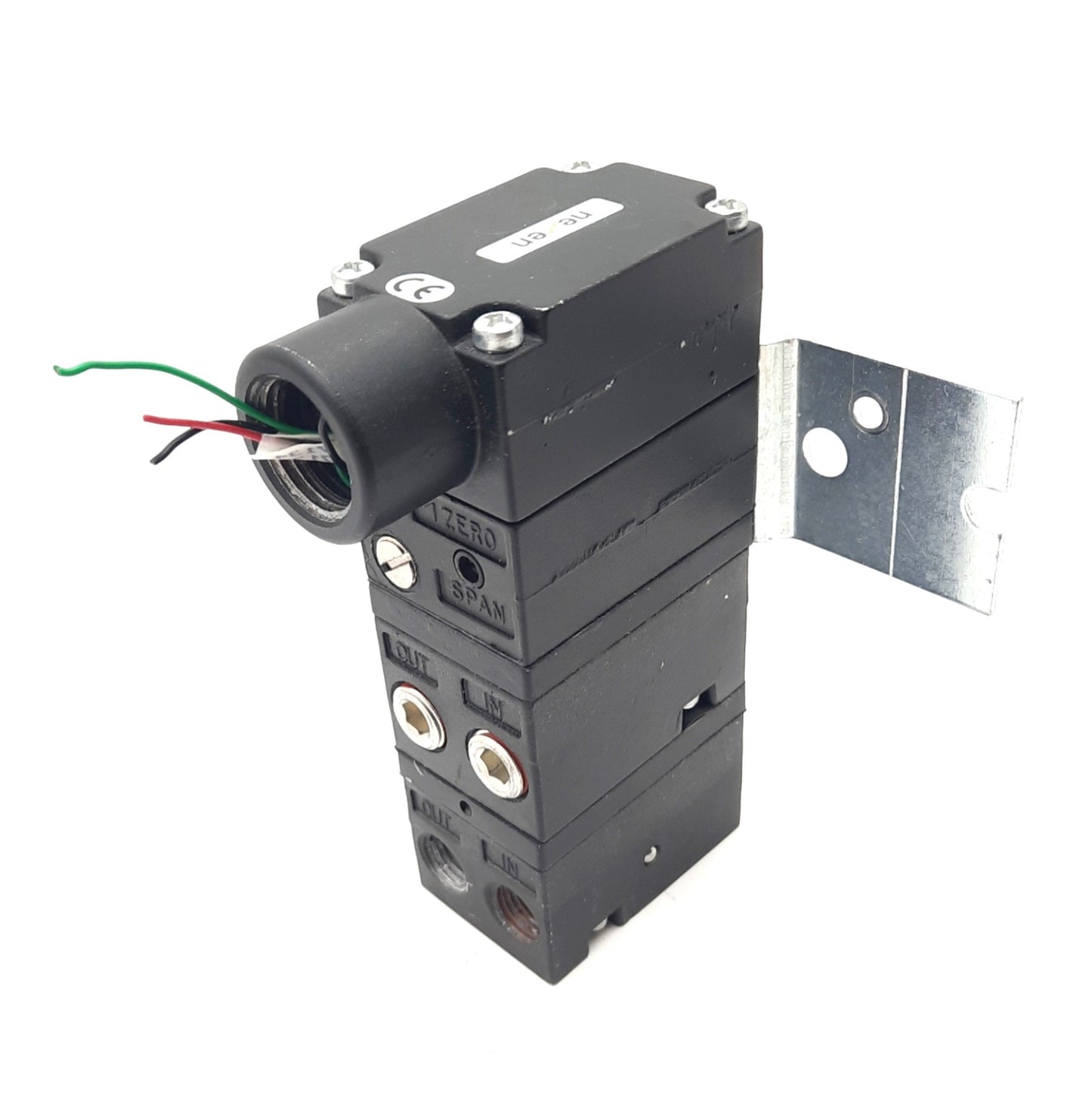 Used Nexen 964232 Electro Pneumatic Converter 0-10VDC 150PSI Max, 0-85PSI, ±1.00%
