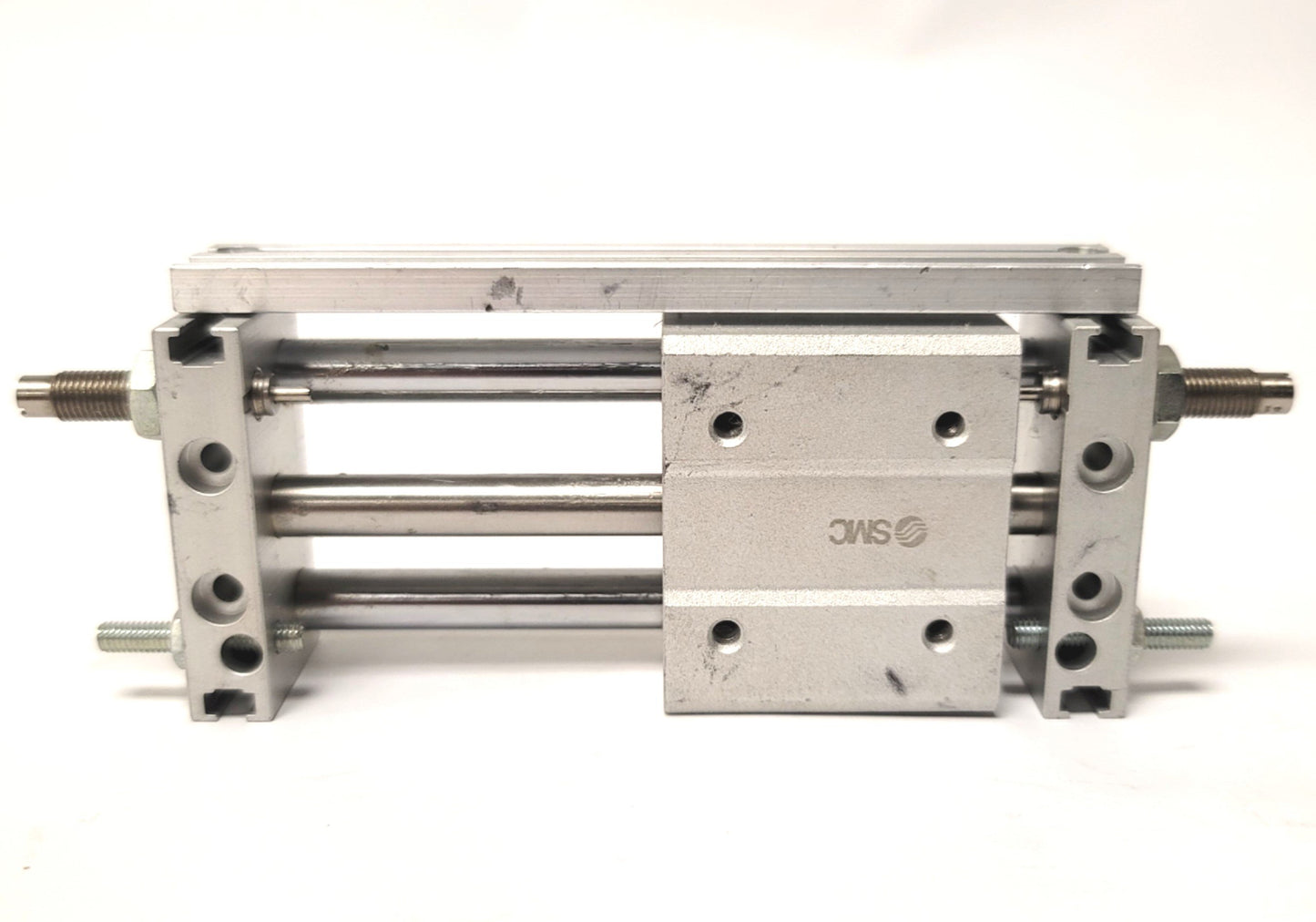 Used SMC CY1S6-50BZ Rodless Guided Actuator Cylinder 6mm Bore, 50mm Stroke, M3 Ports