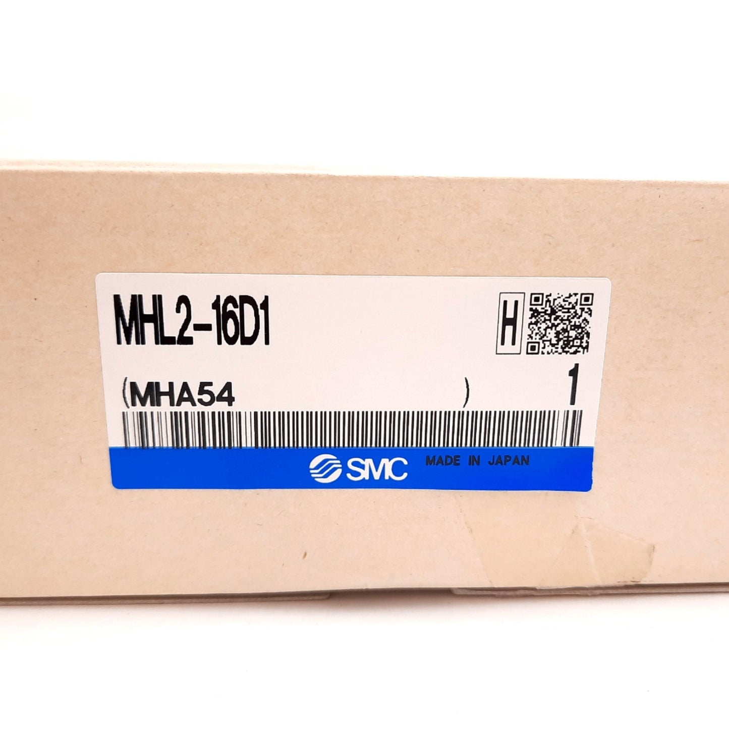New SMC MHL2-16D1 Pneumatic Gripper, 2-Finger, Bore: 16mm, Stroke: 60mm, M5x0.8